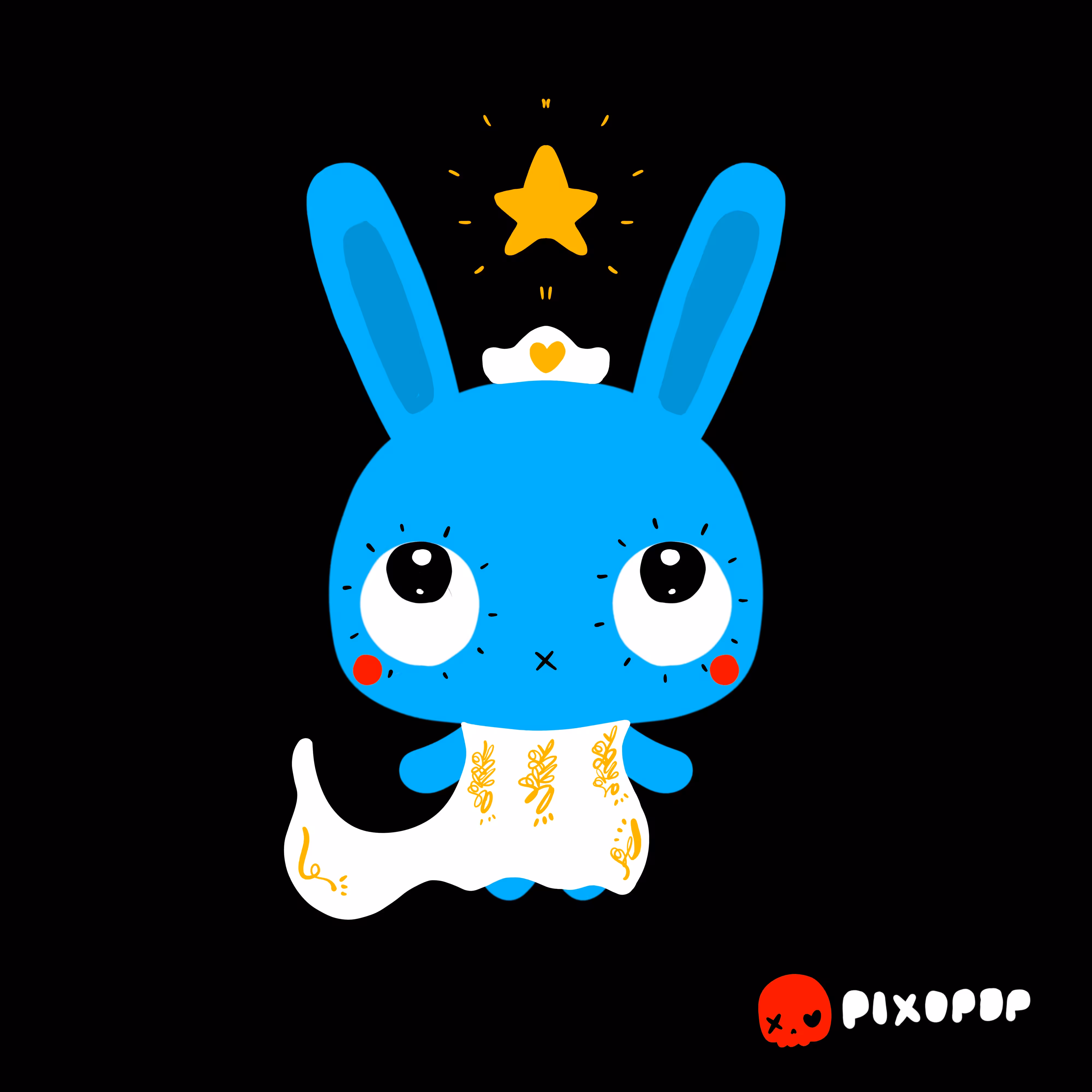 PIXOPOP CUTIES: Stitch Bunny #68