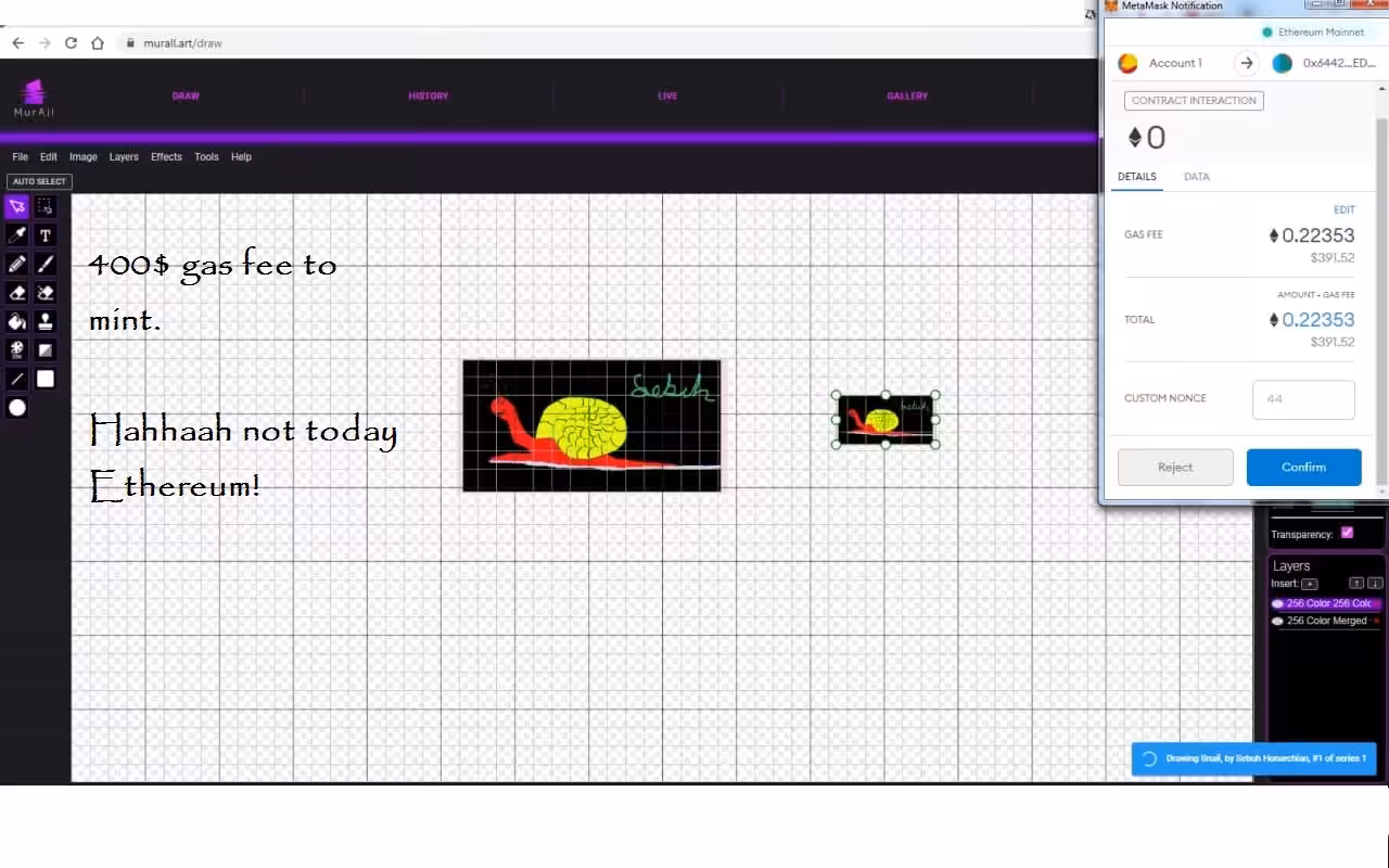 Not Today Ethereum
