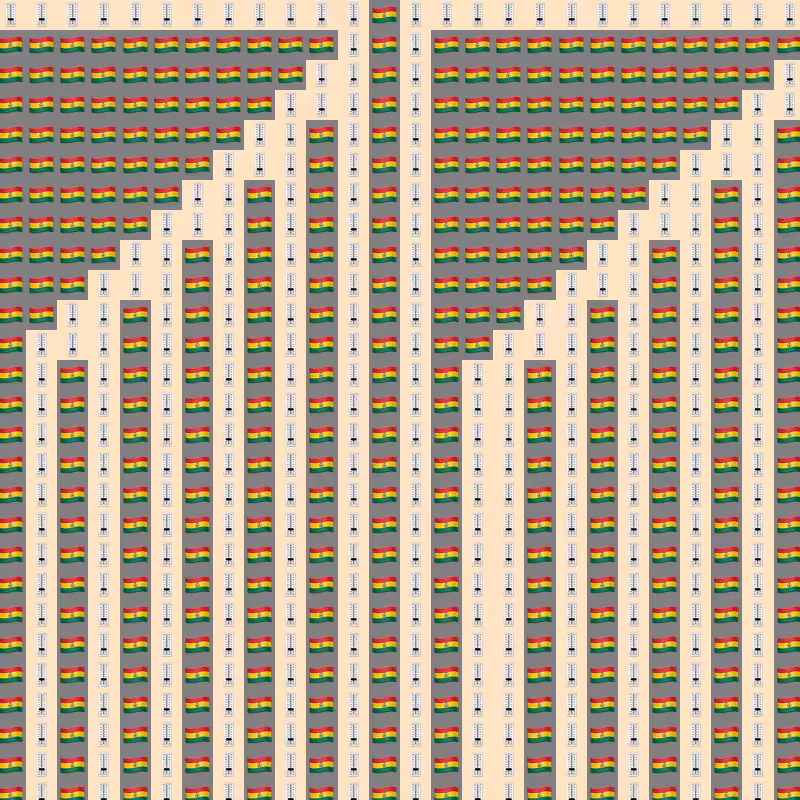 Elementary Cellular Emoji Automata #251
