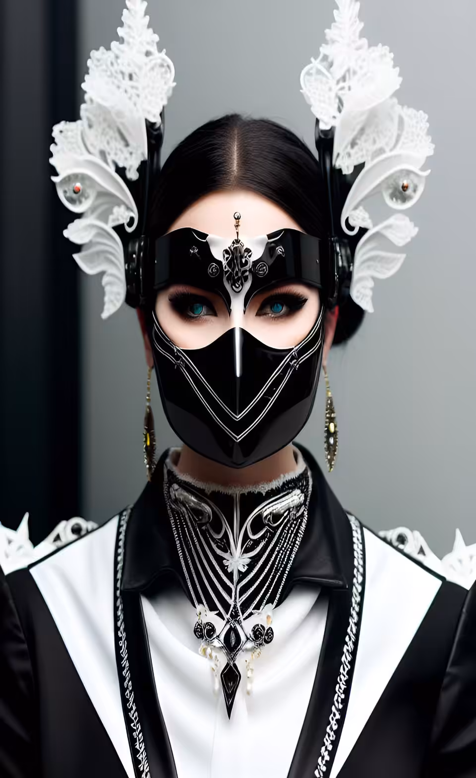 Fashion art gallery: Black and White style #56