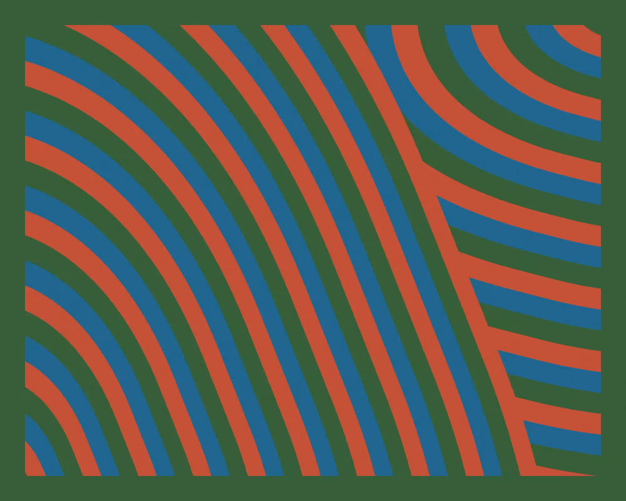 Alternating bands of color #33