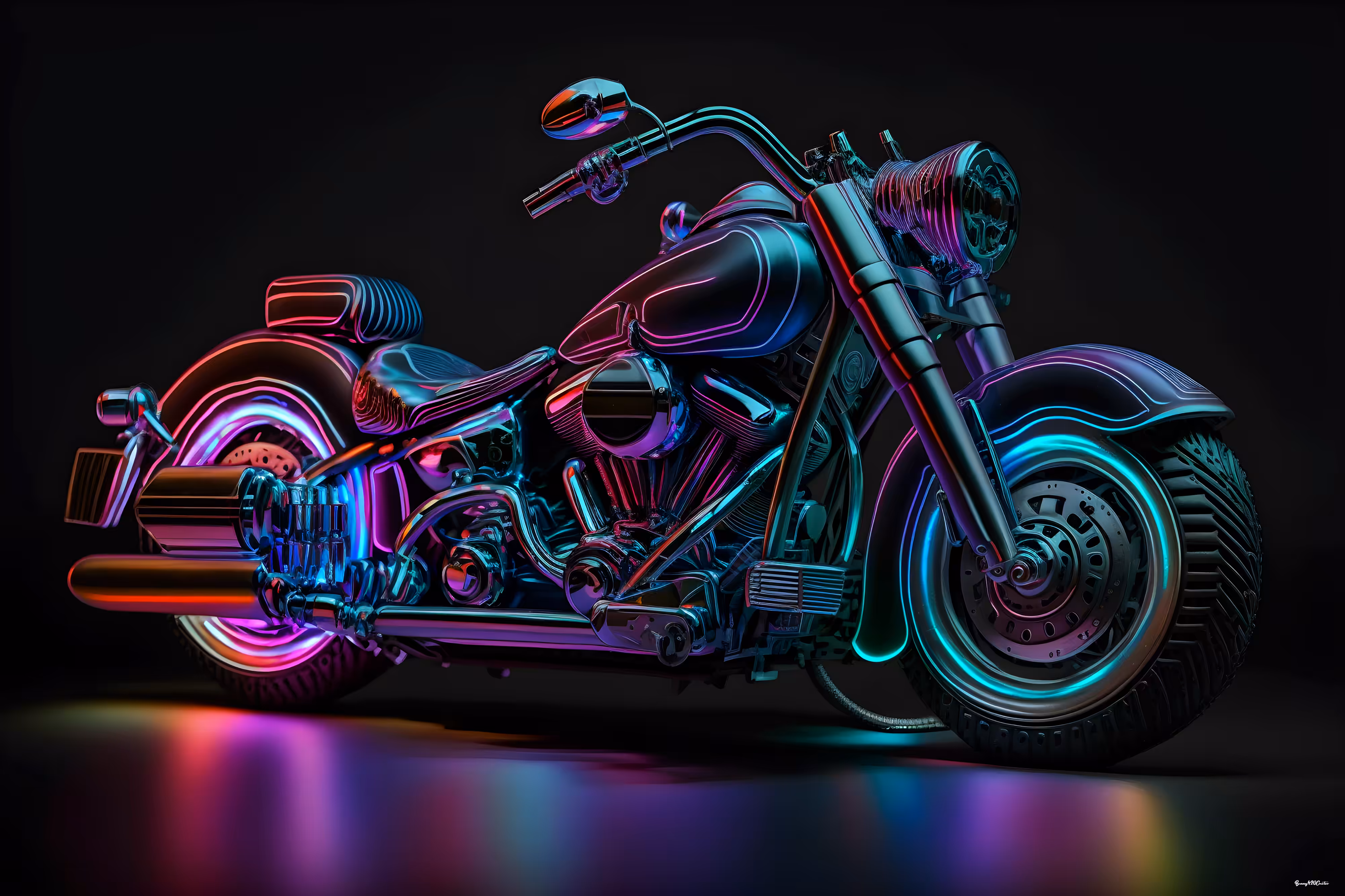 Grunge Motorbike #11