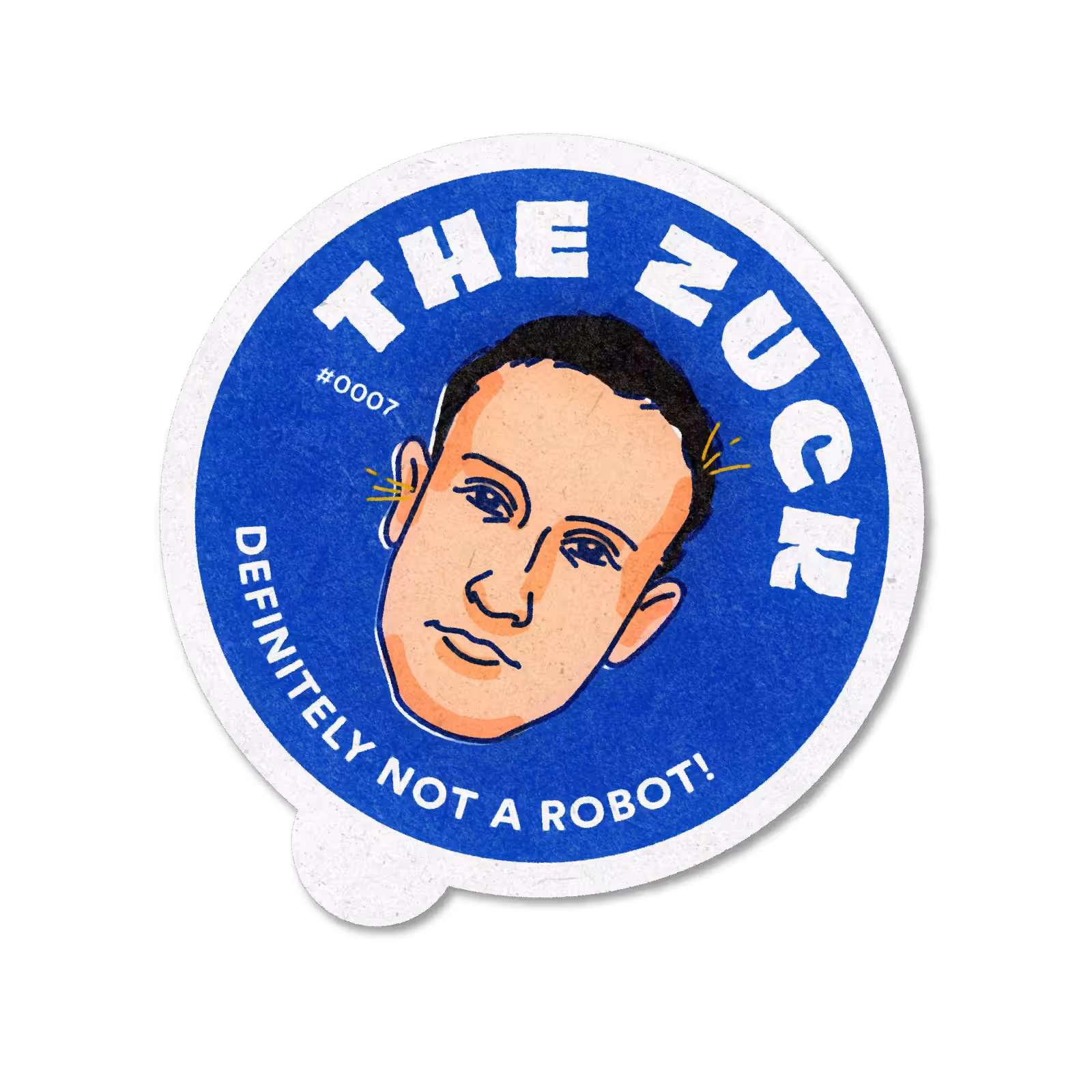 The Zuck / Fruit Sticker #7