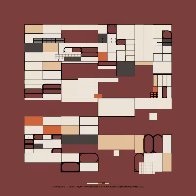 Dreaming with Le Corbusier #118