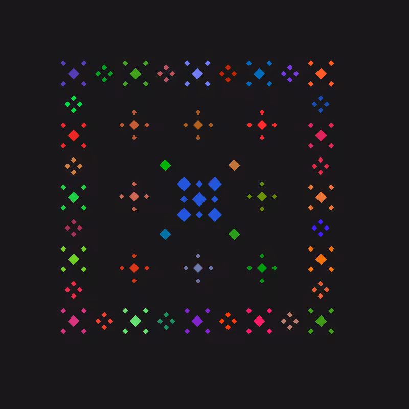 Rotated Squares #12