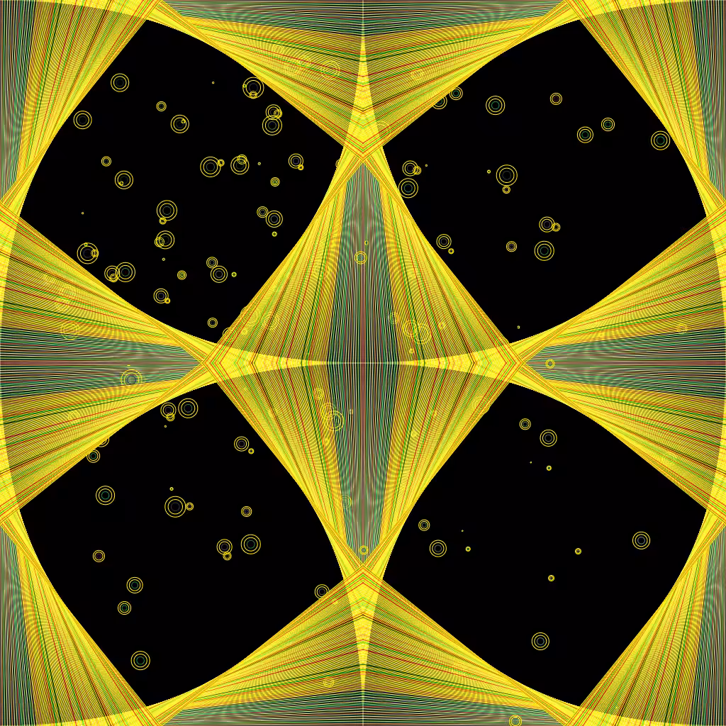 Parabolic Curves: Star Window