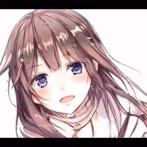 AKIBA girl collection: long hair girl