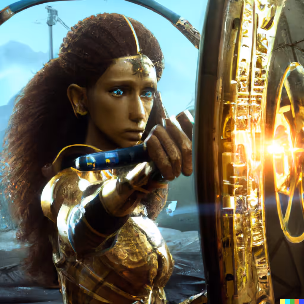 The AIthiopian Female Warrior