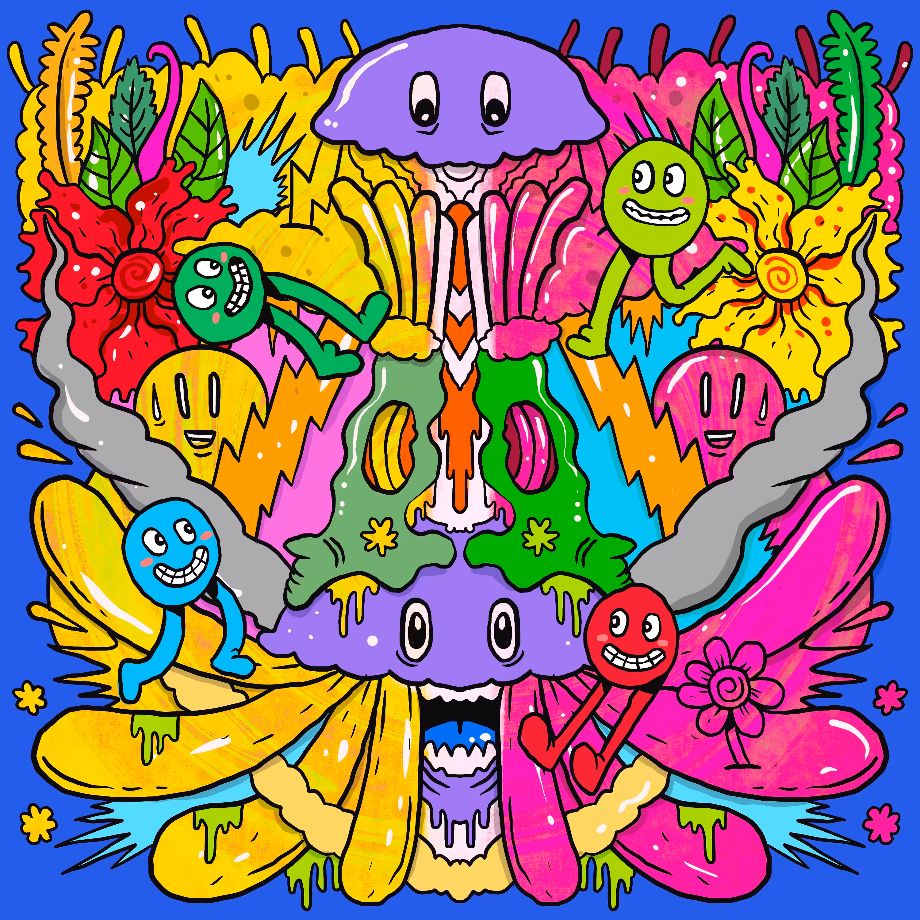 Doodle Mystic Garden