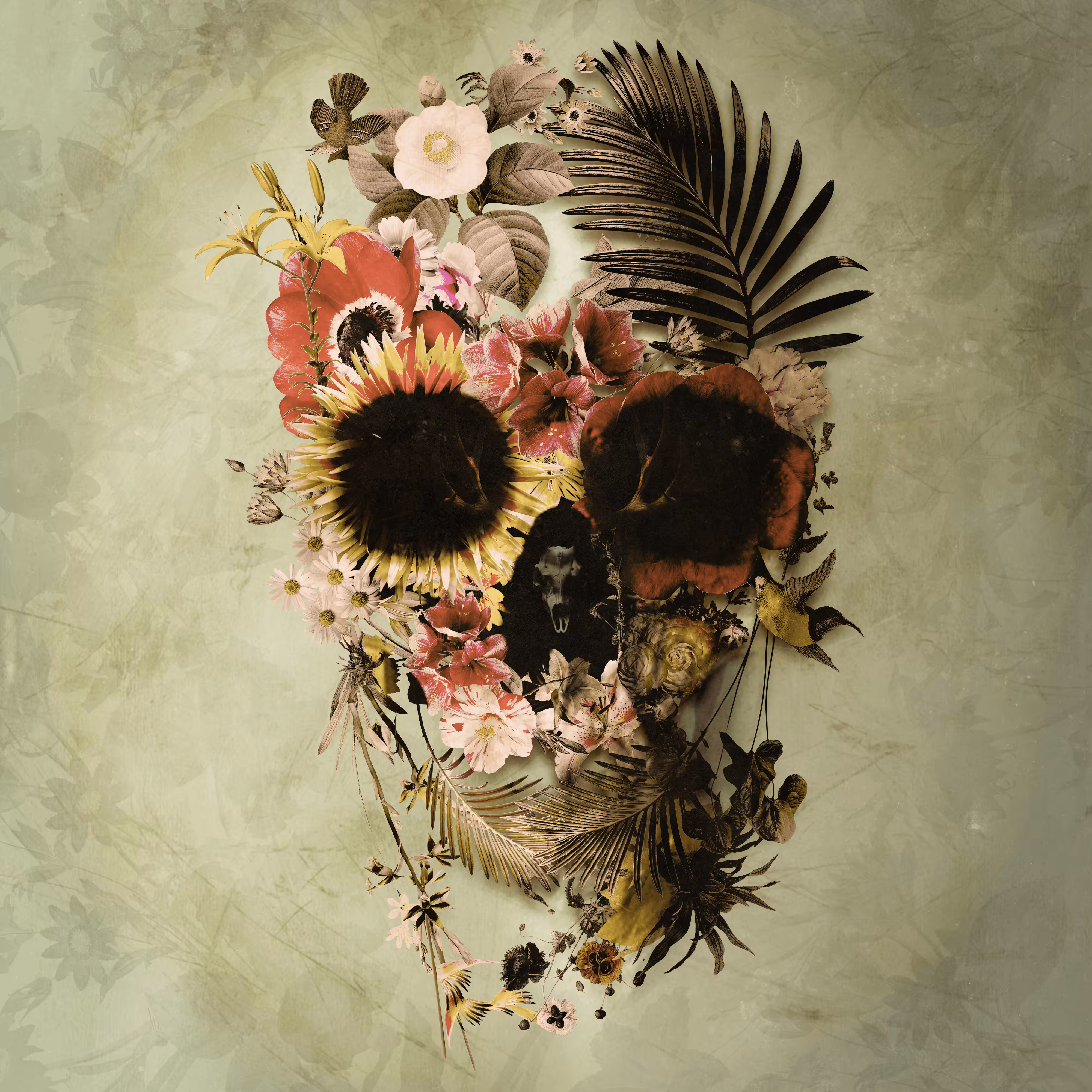 Garden Skull