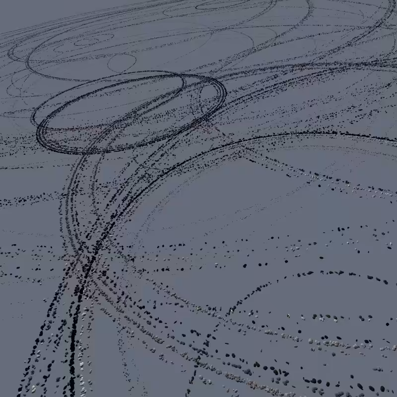 circle drops - 'the passenger' sketches #218