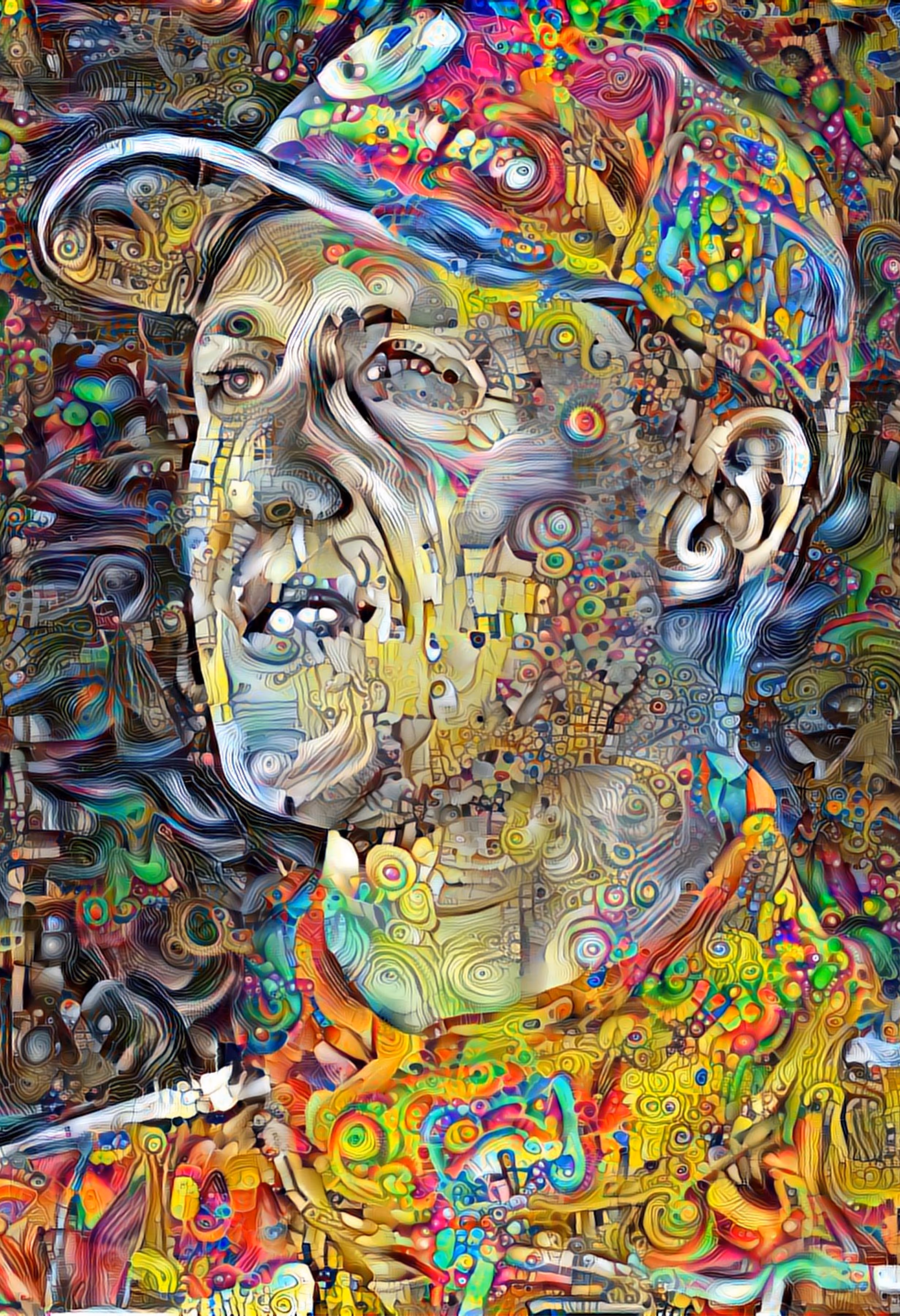Psychedelic Portrait - Michael Schumacher #2