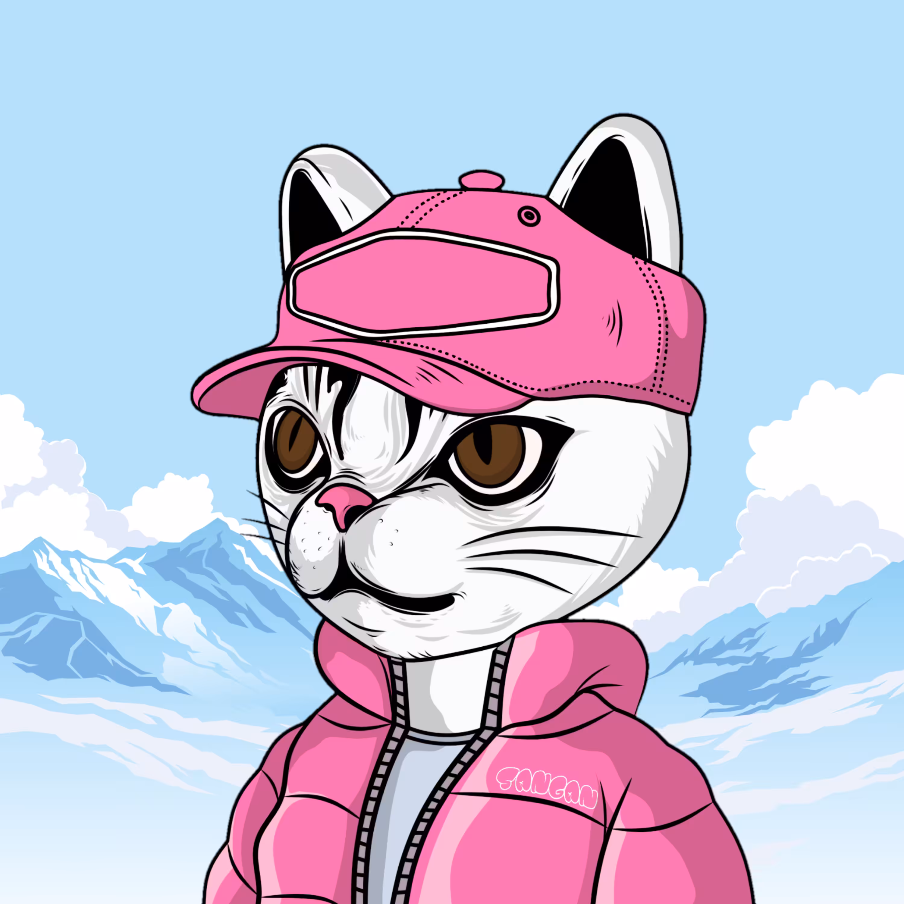 Sangan Neko Vacation To Switzerland