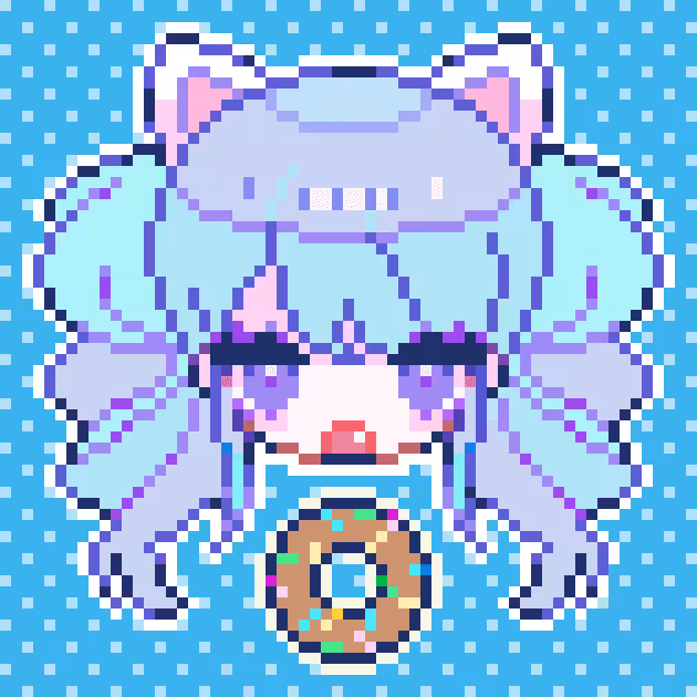 MOFU-EAT#05 cat‐donut