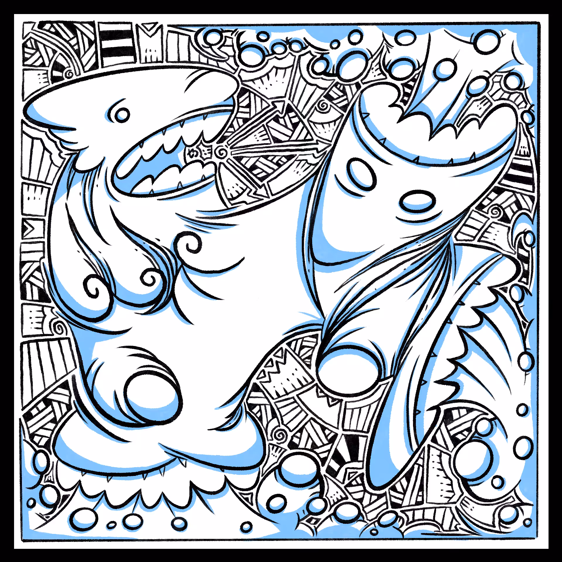 Creature 060 Lineart
