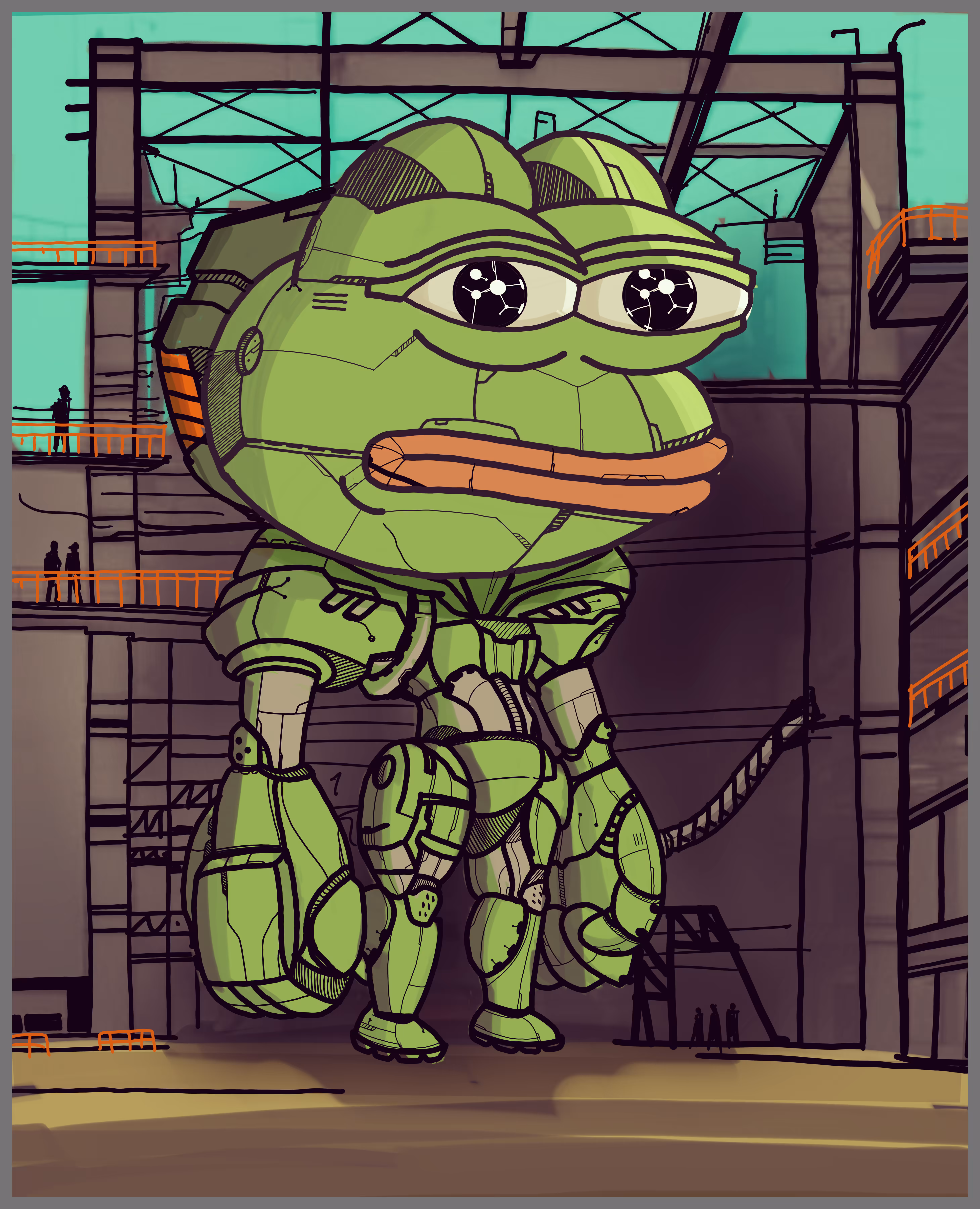 Gipsy Danger Mark-3 Jaeger 🐸 