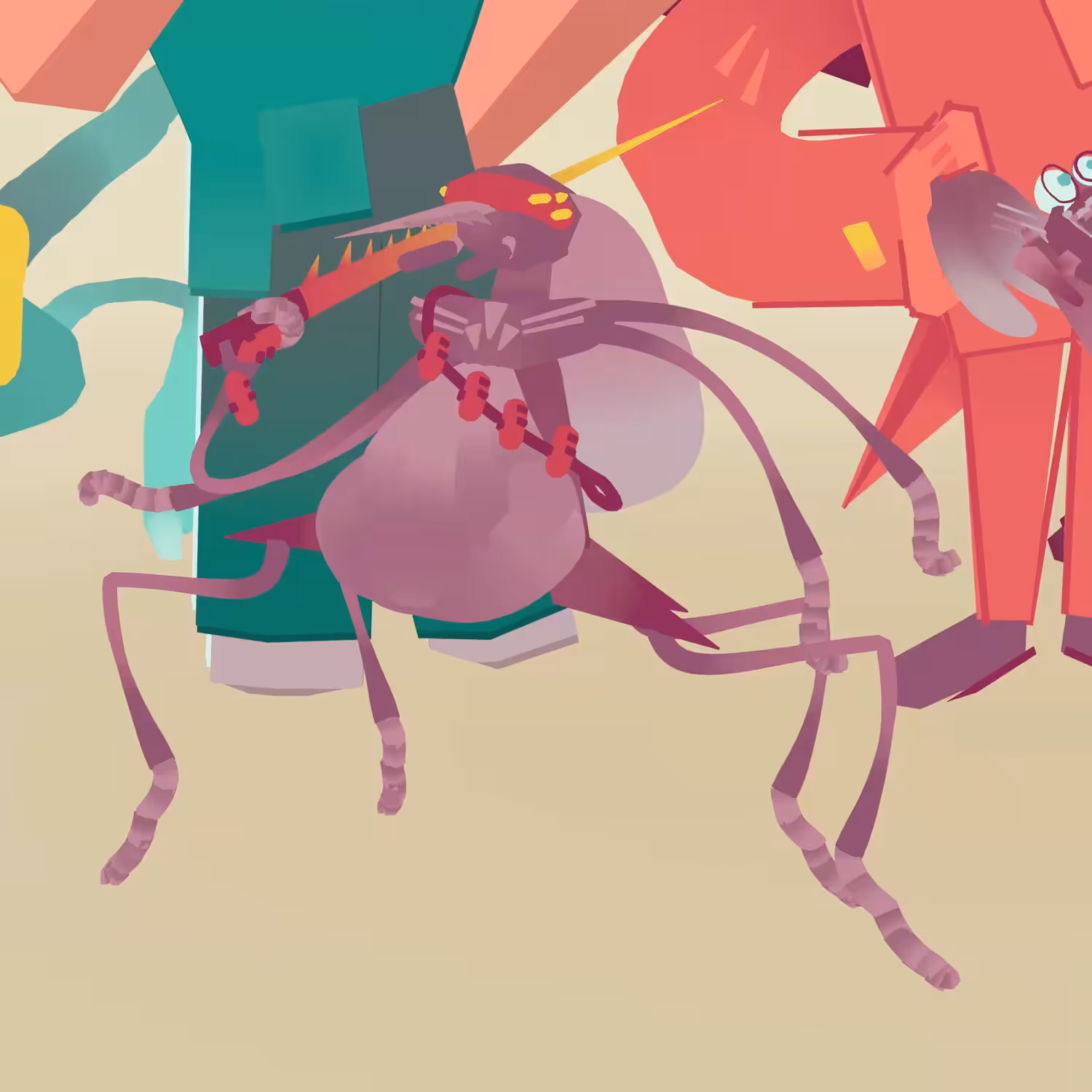 QUILLTOBER Day 14 // Tick