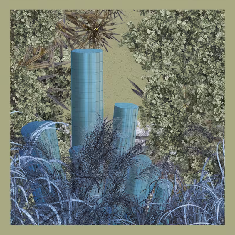 Geo-forest #3dart #20