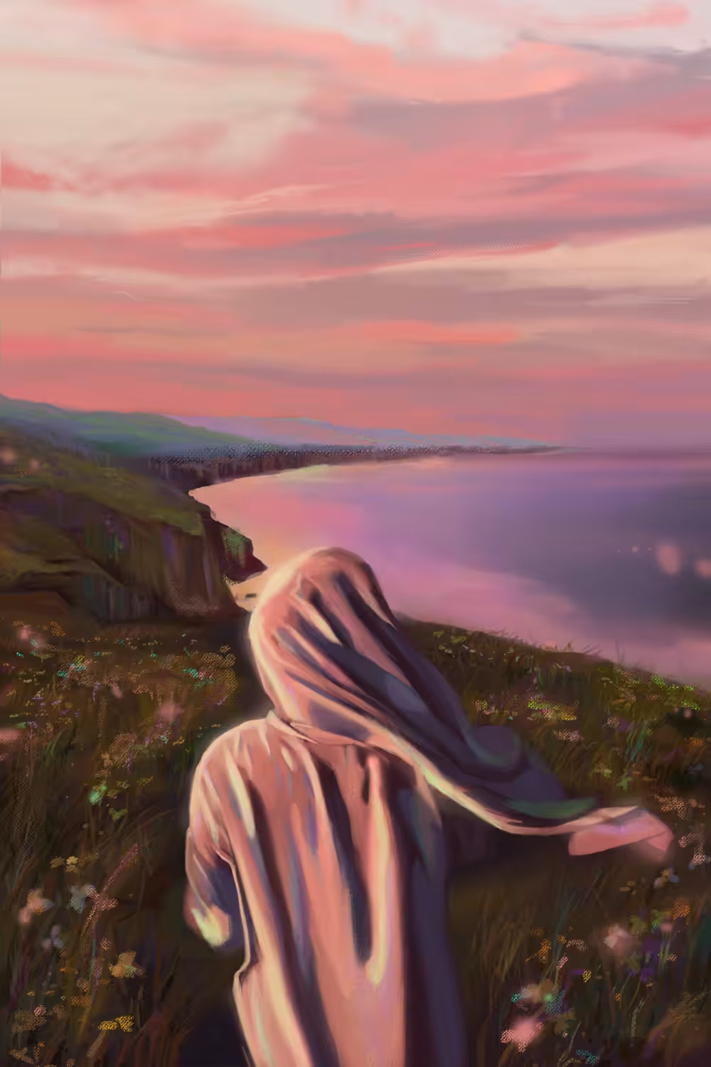 Girl in Dusk