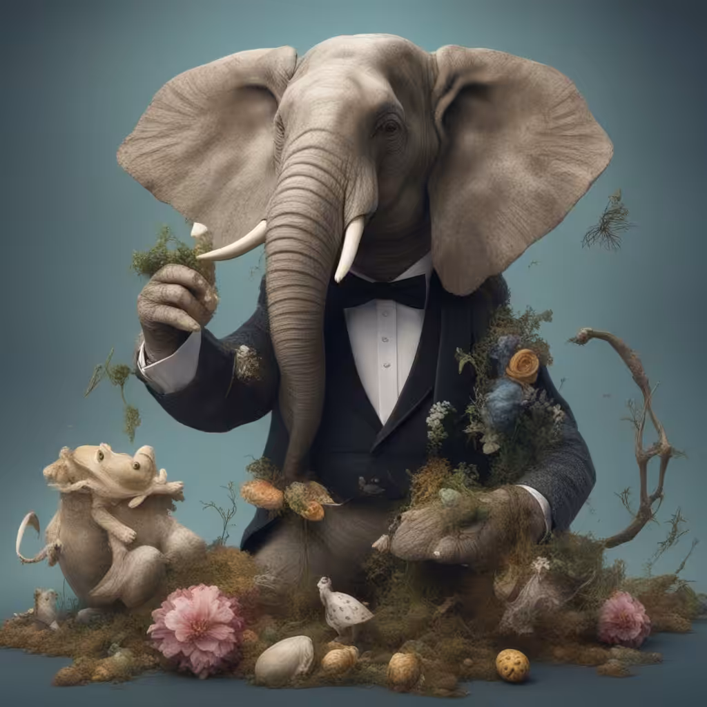 Surreal elephant #1
