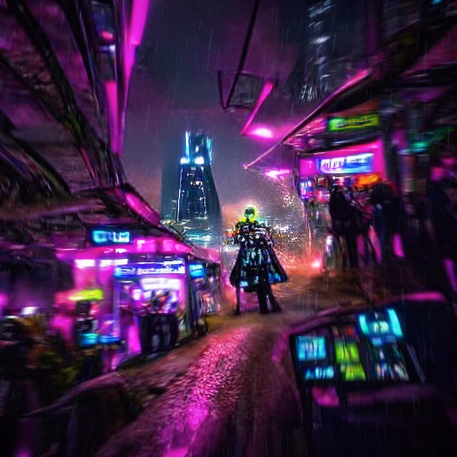 A Walk Through CyberGAN City