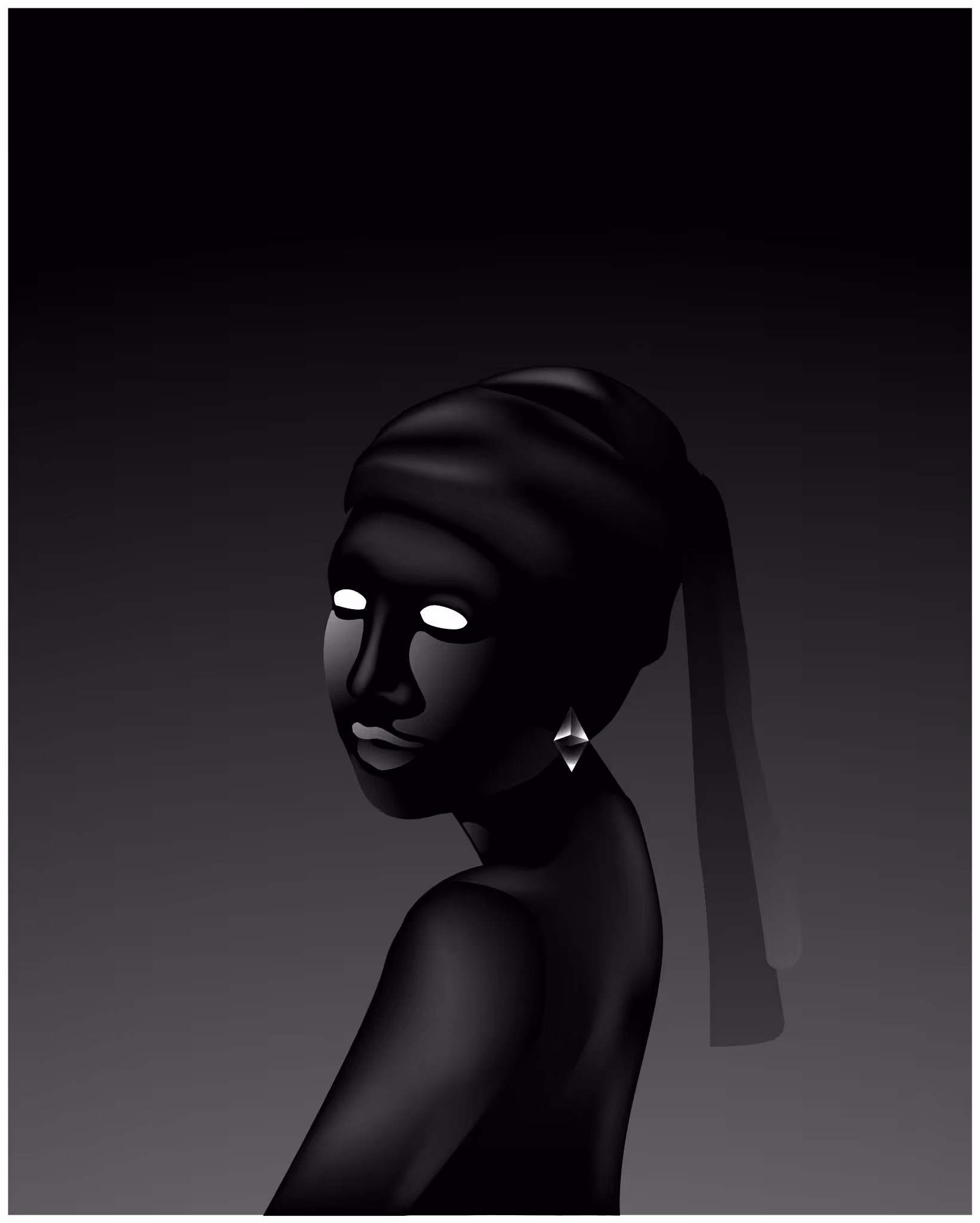 Girl With The Ethering Control Layers