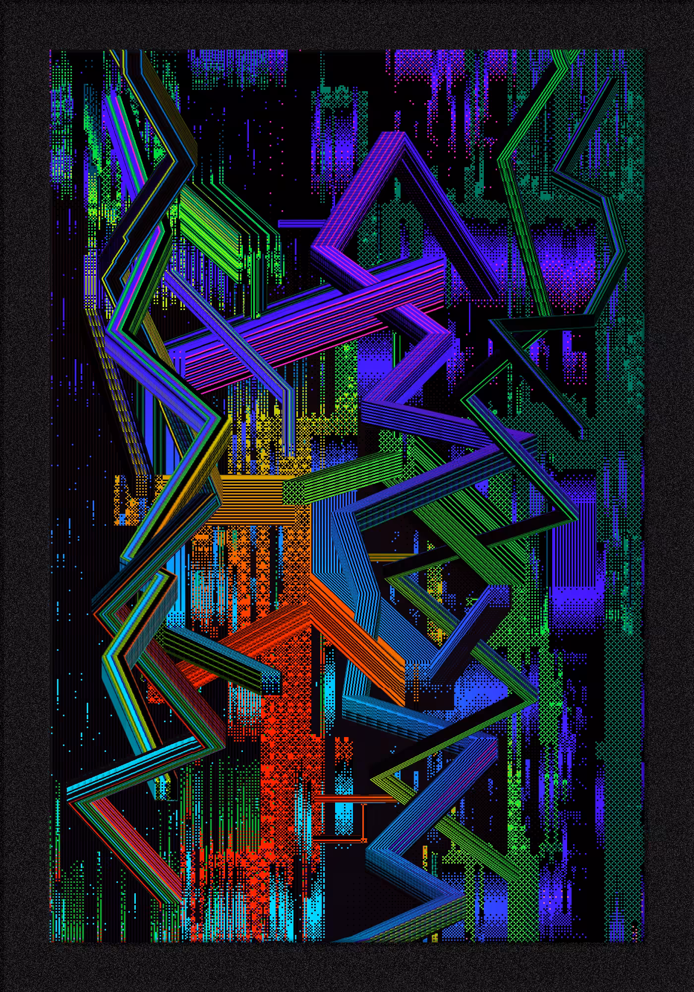 Mechanical Rainbow - City 006