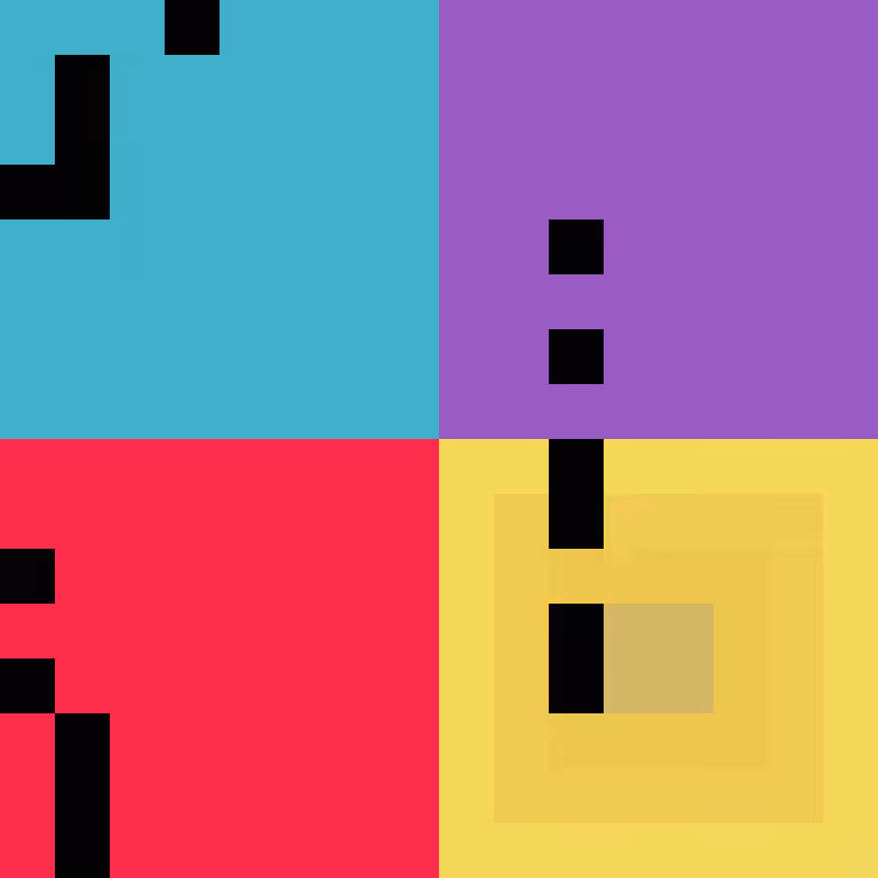 mINIMAL PIXEL ABSTRACT #17