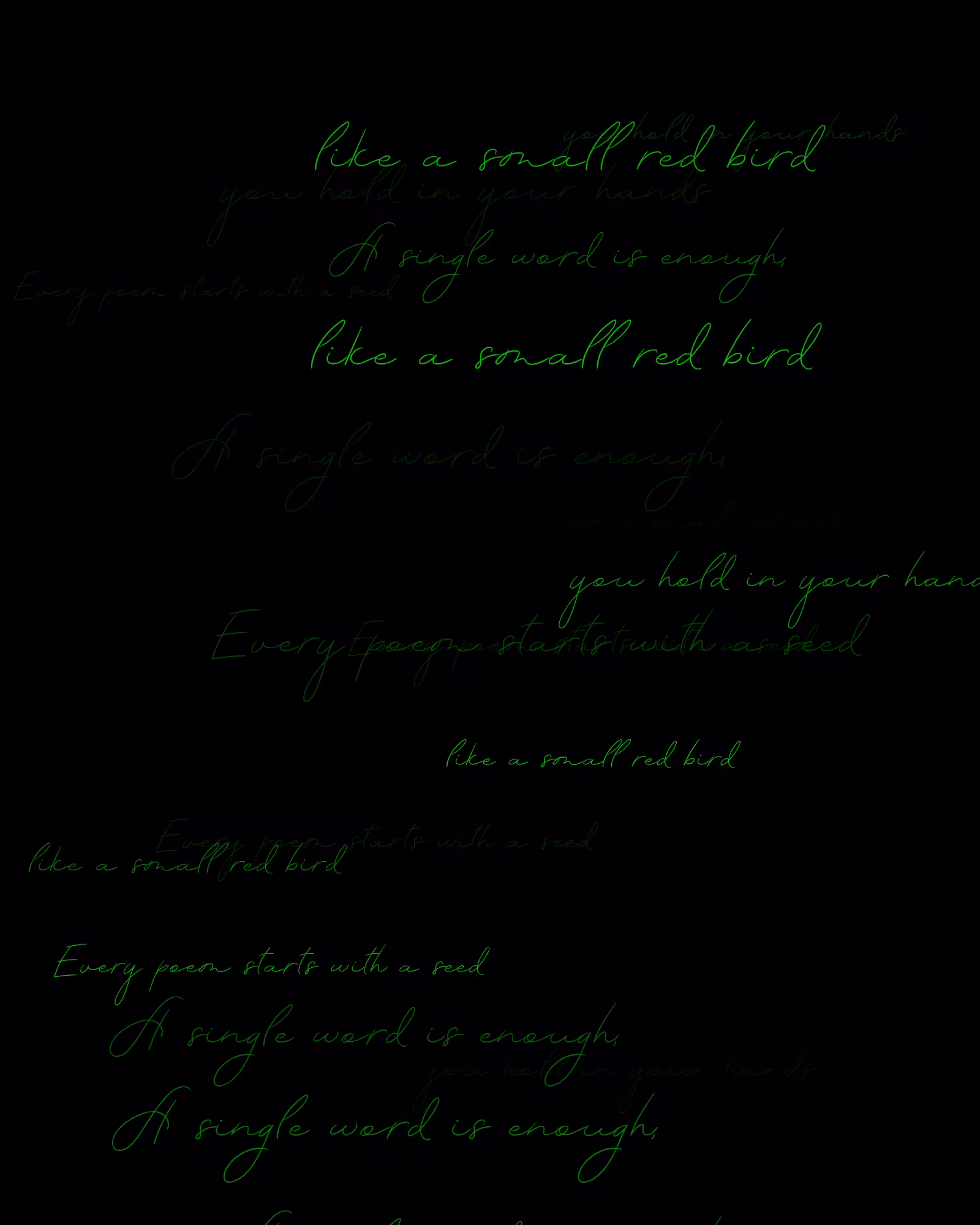 A single word is enough,