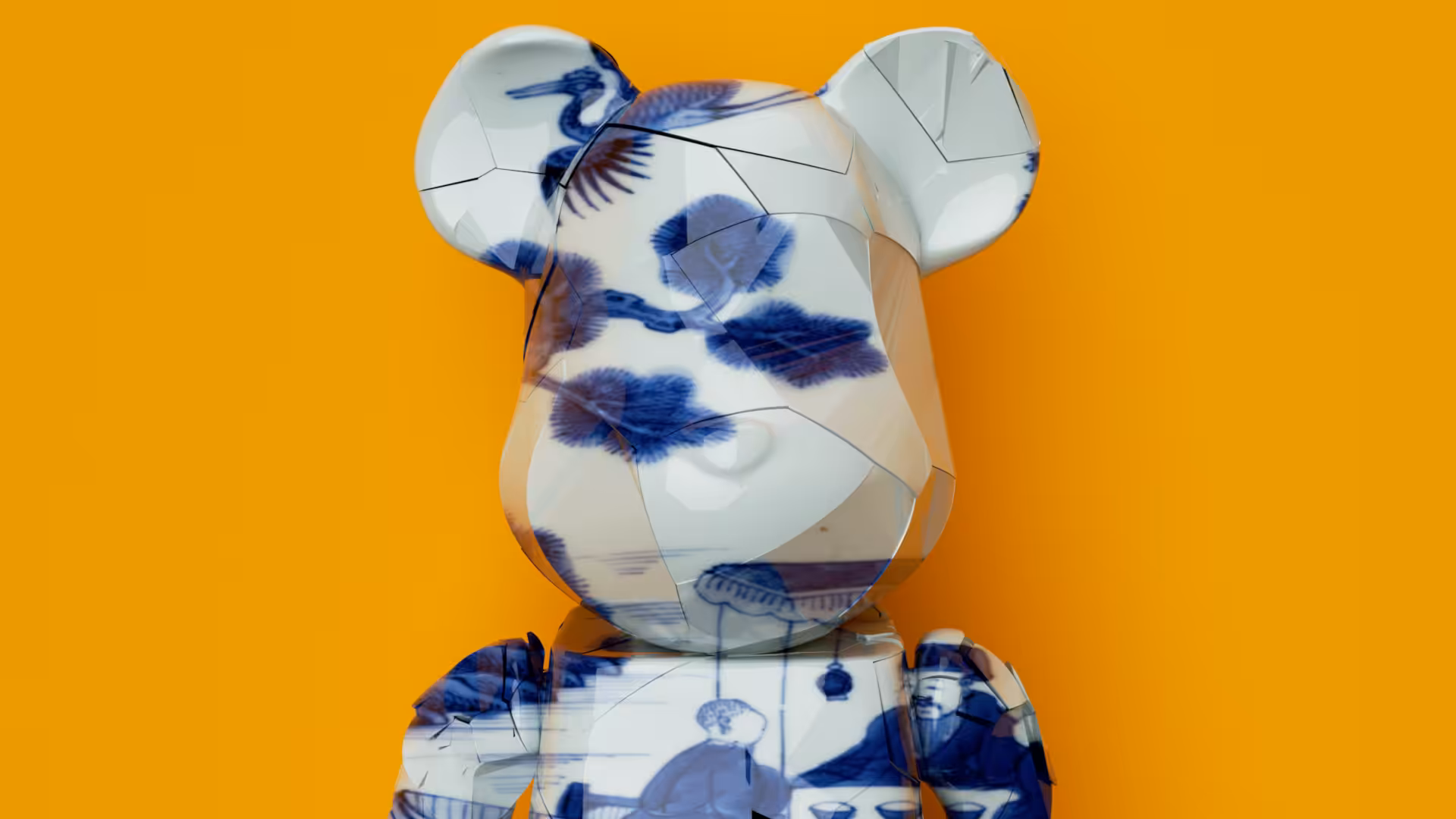 Series 1 - Chinese Transitional period Ceramic Be@rbrick