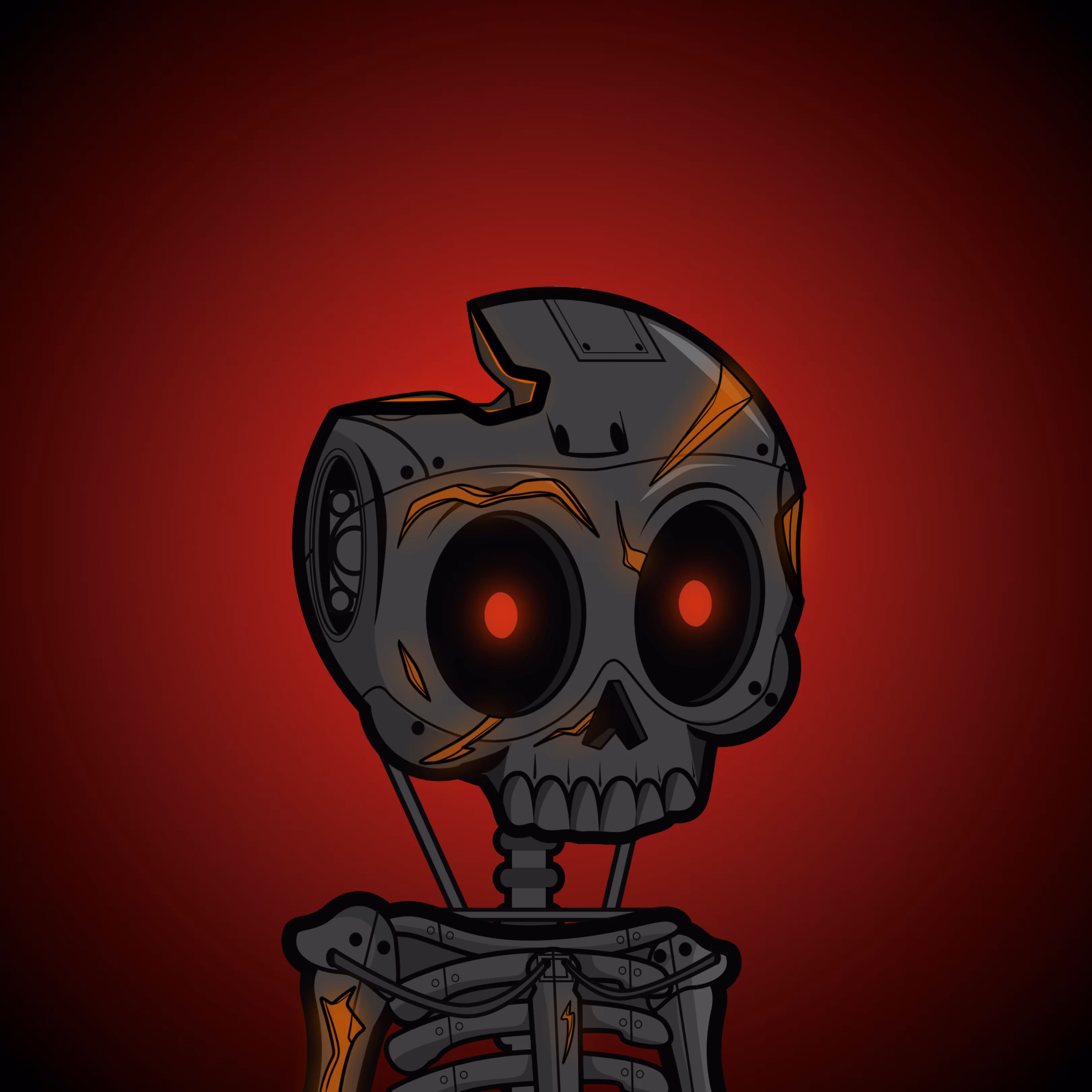 Edgar The Skeleton - T-800 Terminator #413