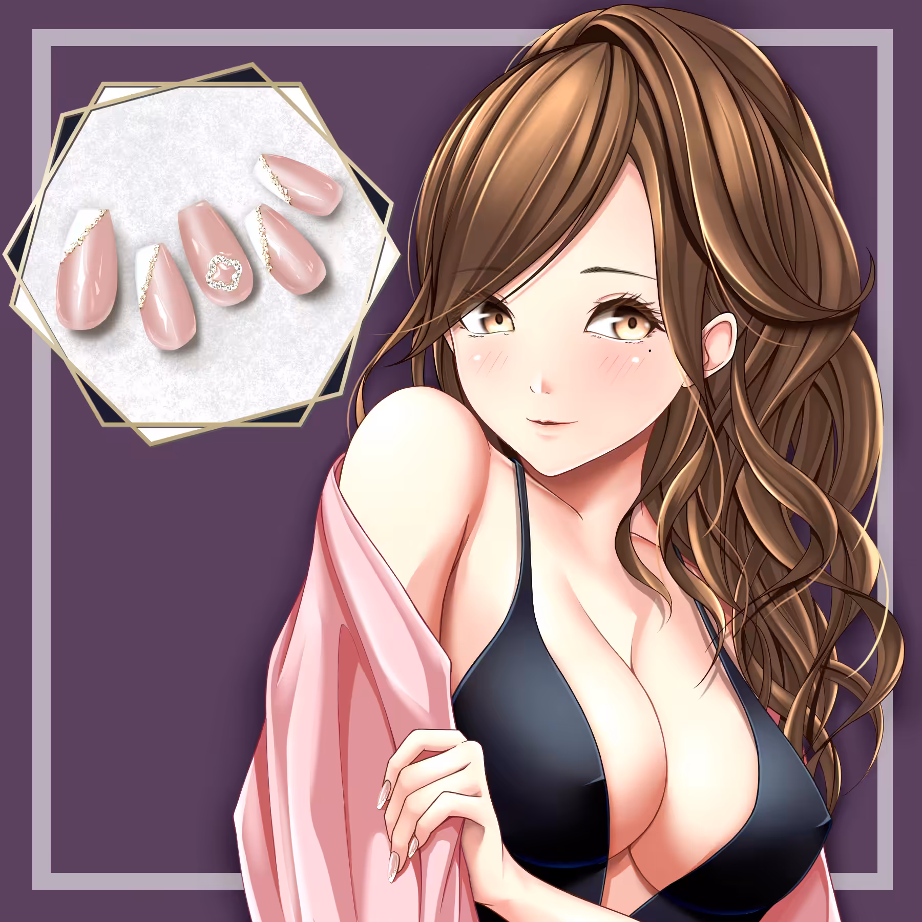 Nail Art Girl #004