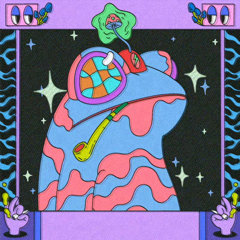 Blue Toad #46