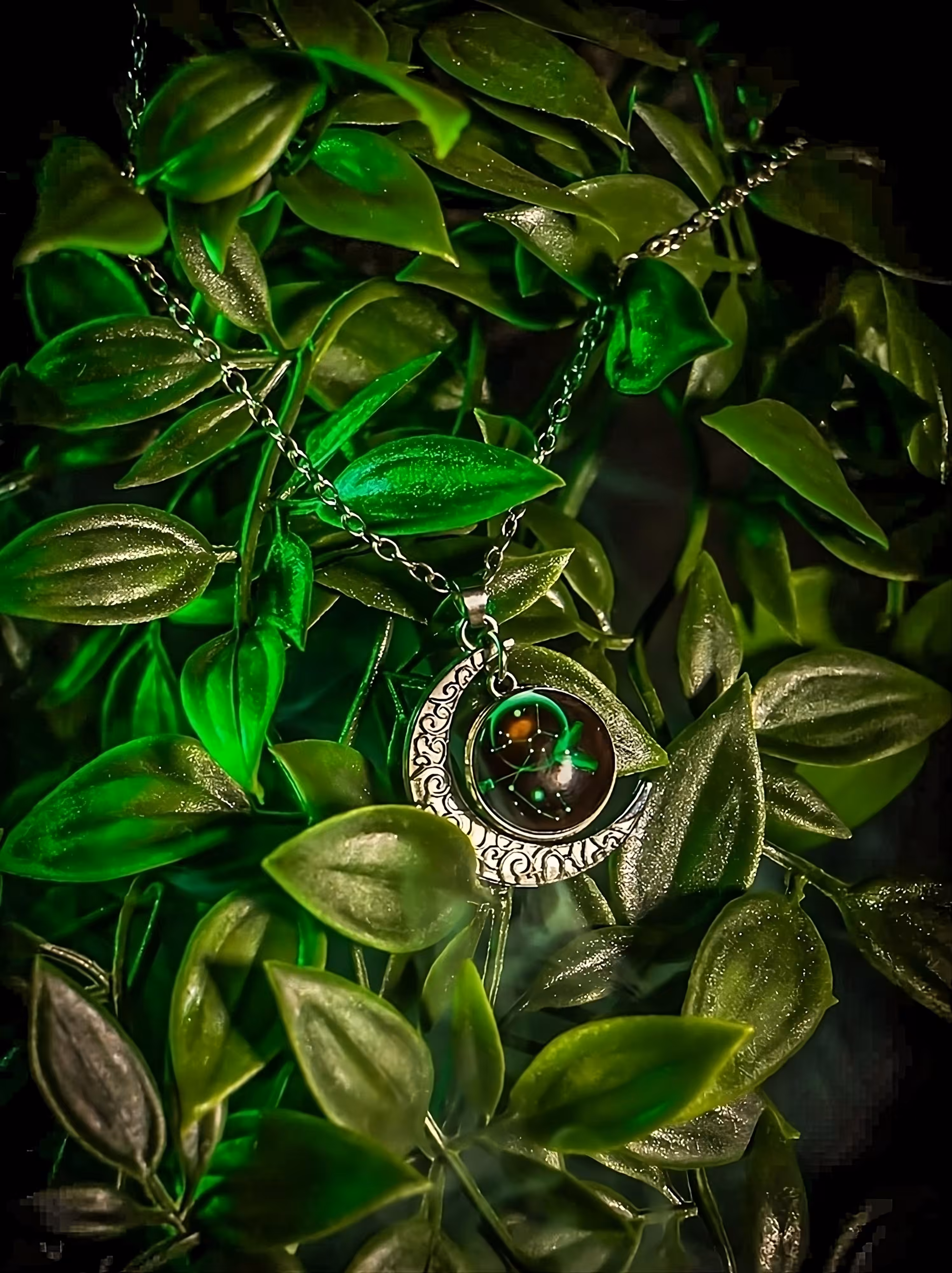 Moon in Sagittarius Necklace