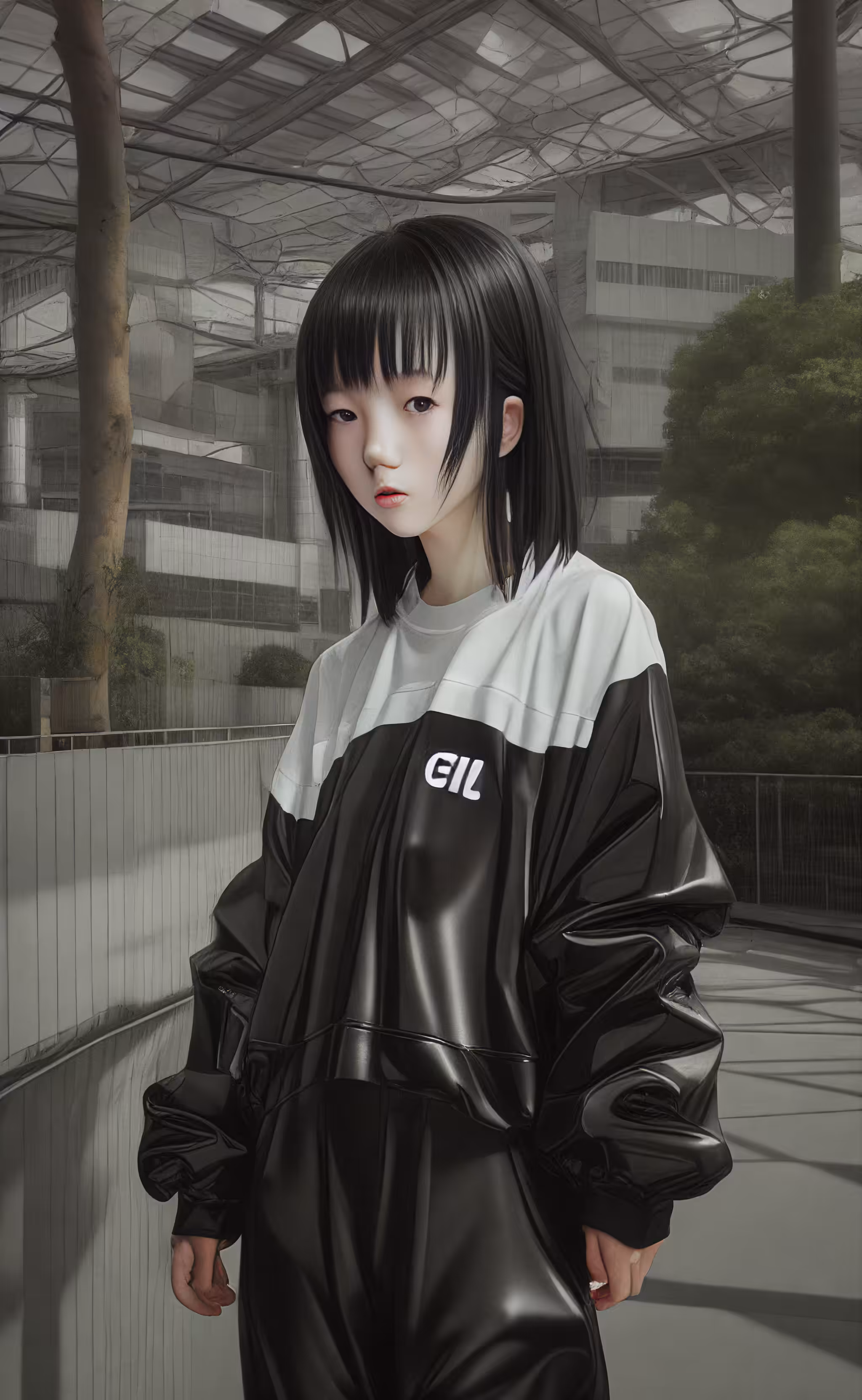 Broken smile