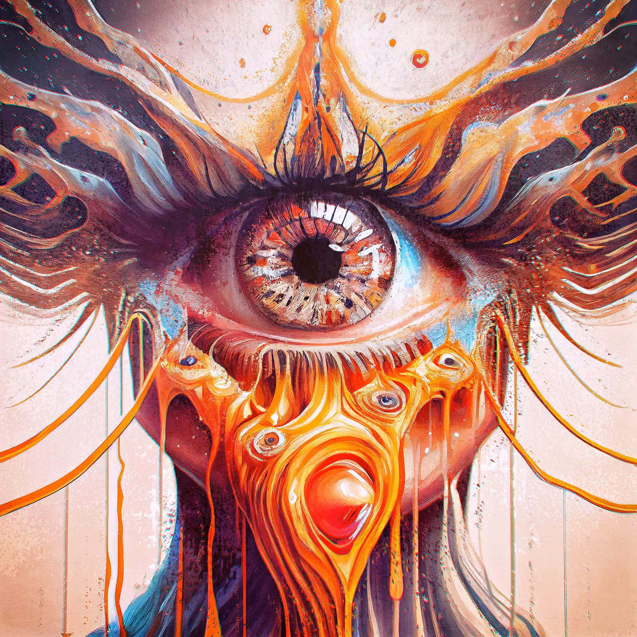 All-seeing eye - Psychedelic surrealism