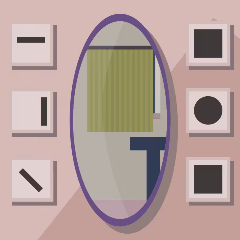 A moon in\and the mirror. #3