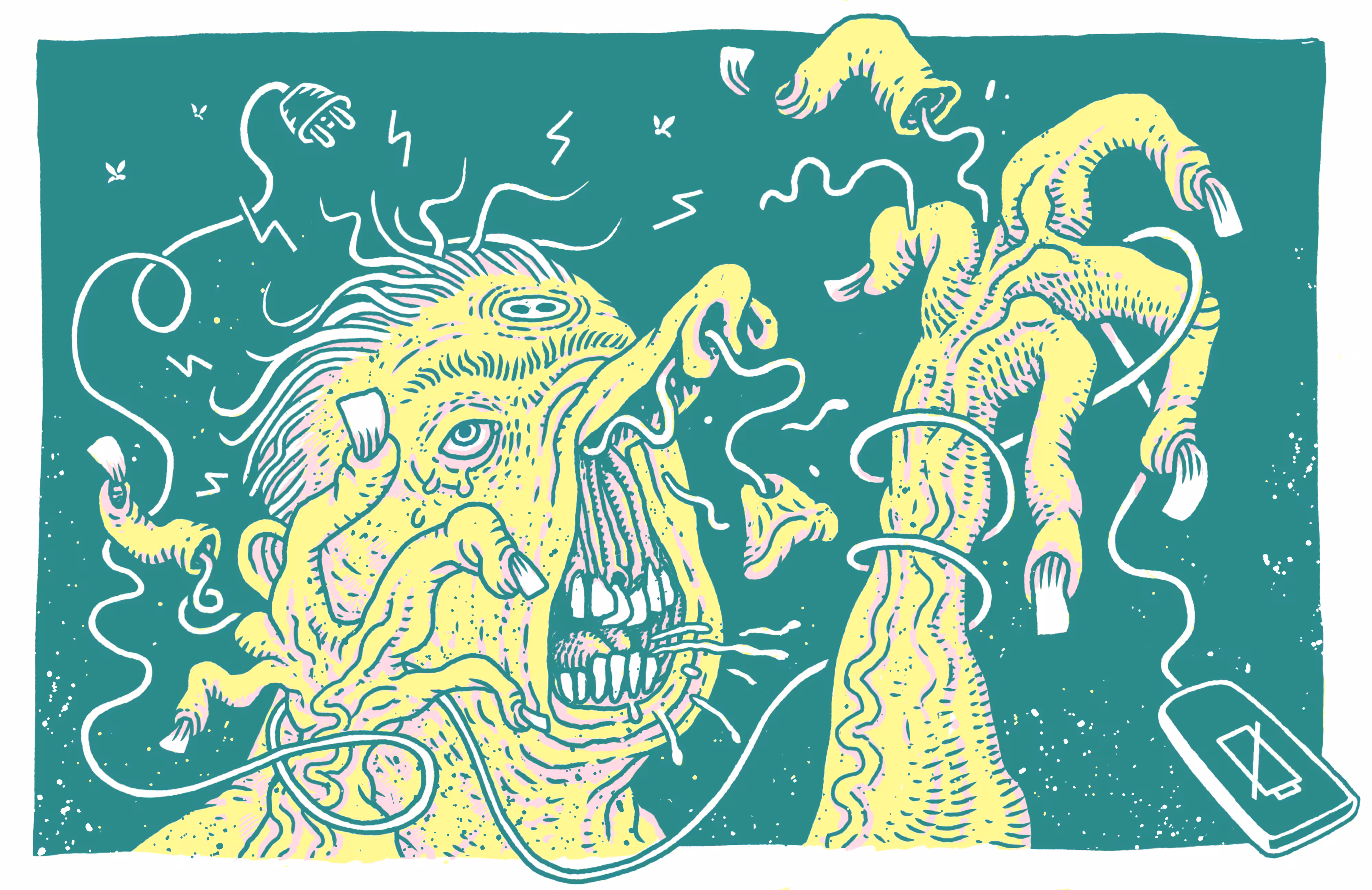 Short Circuit of the Electrified Monkey