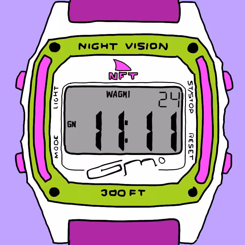 Make a Wish NFT Watch - Colorway #38