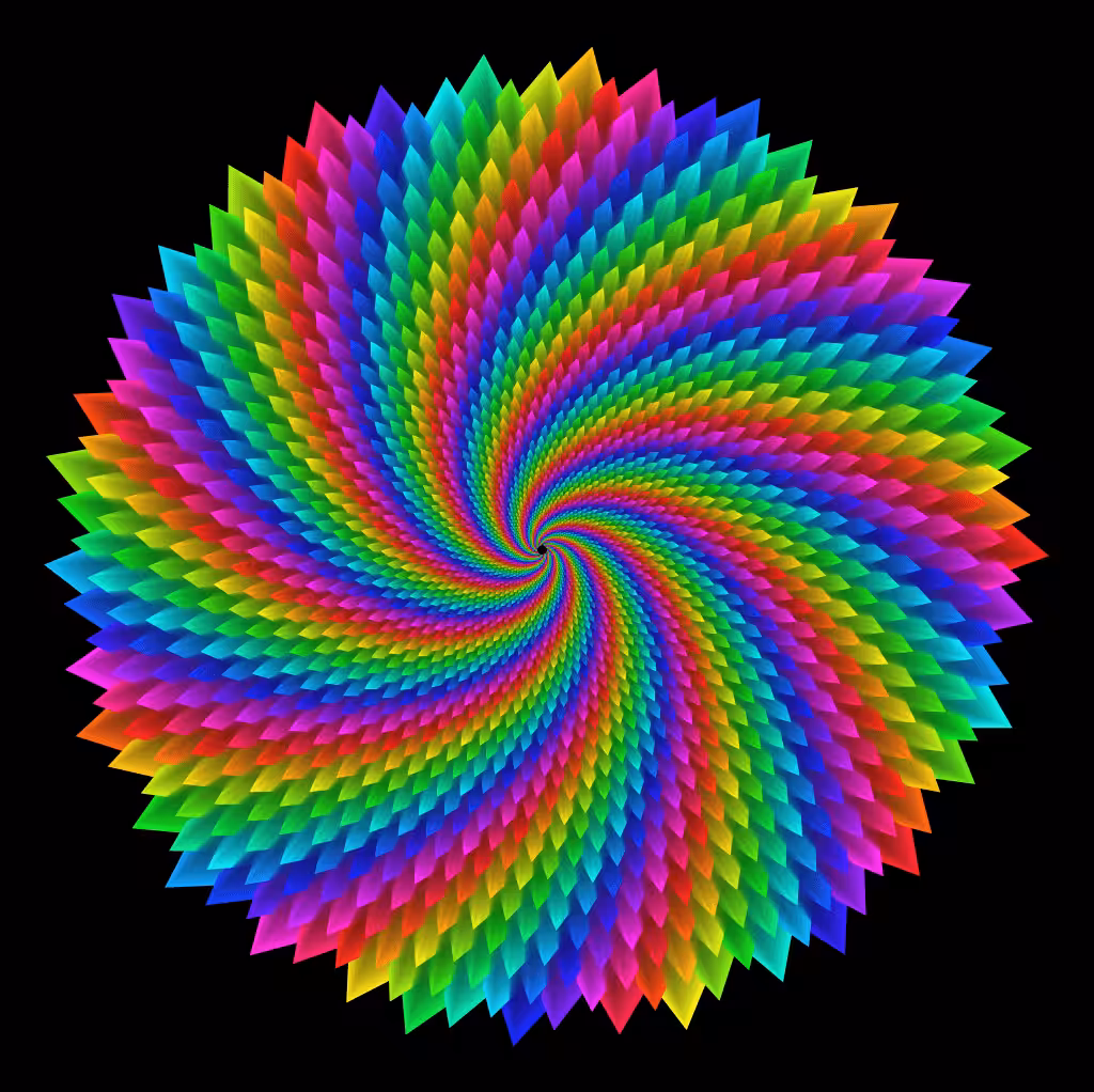 Girasole colorato