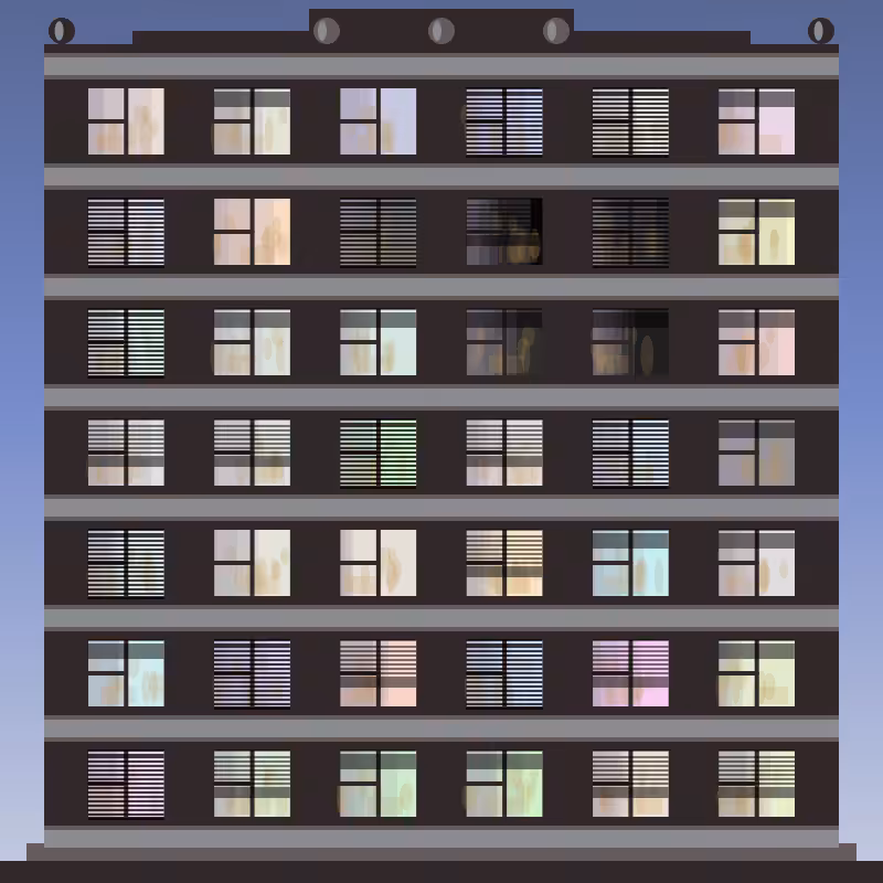 Night Windows #8