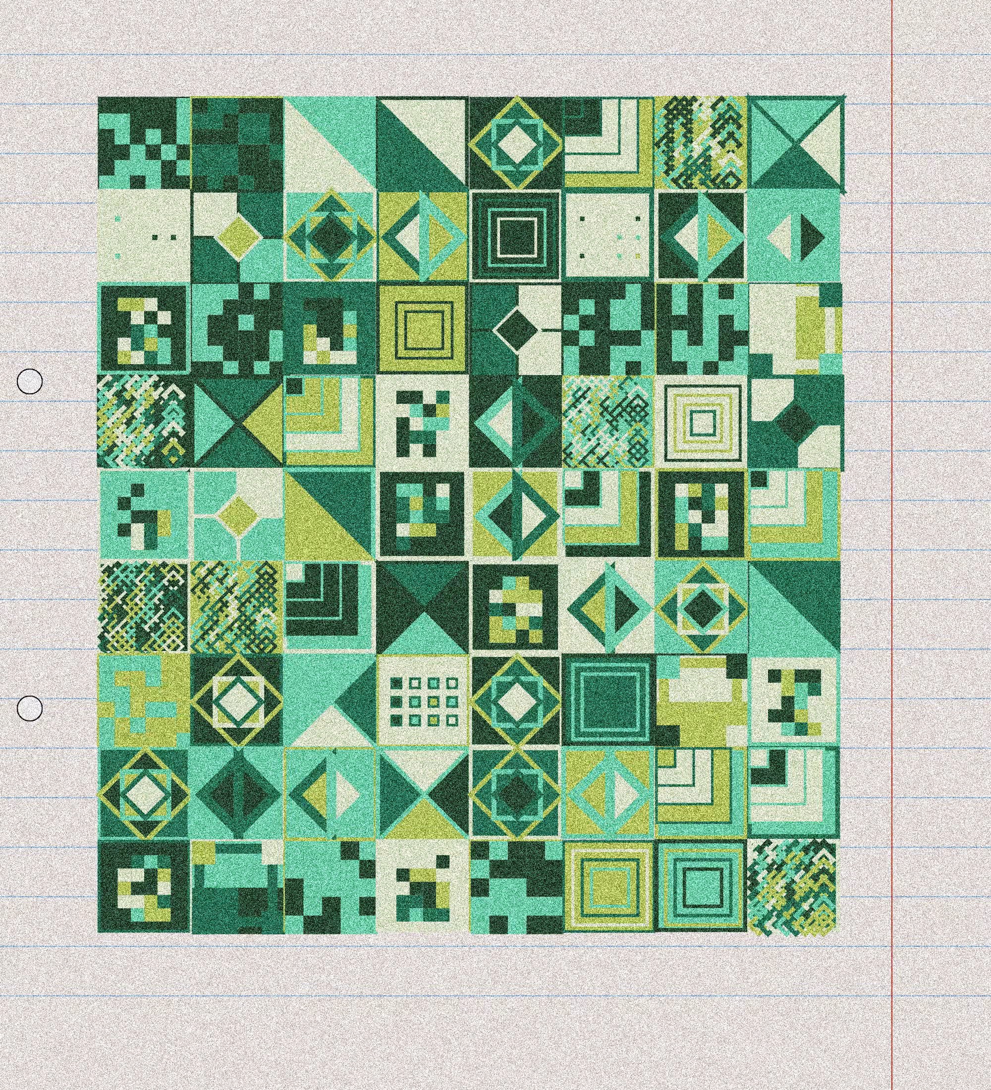 sketchbook page 8: annoying grid #26