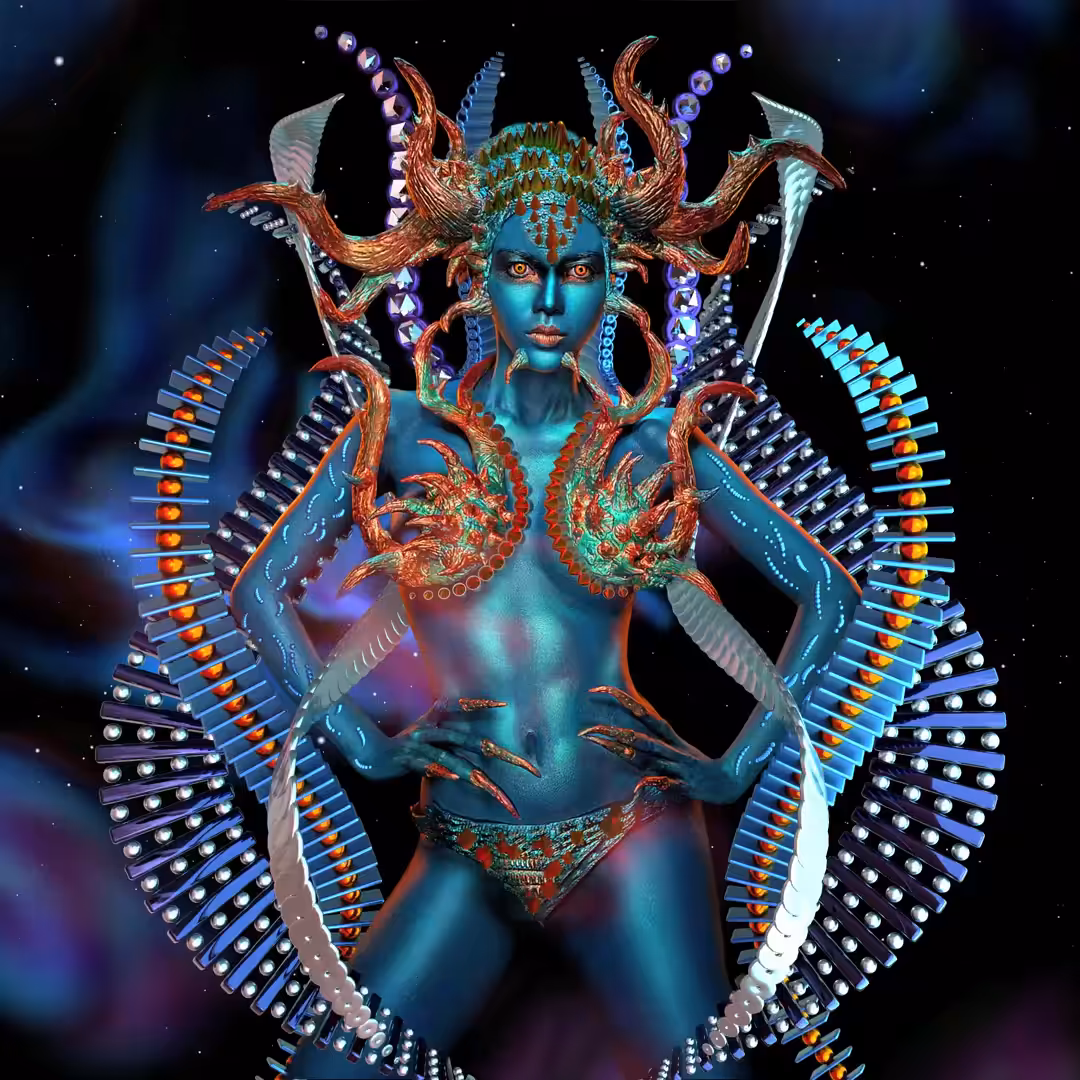 The Blue Goddess