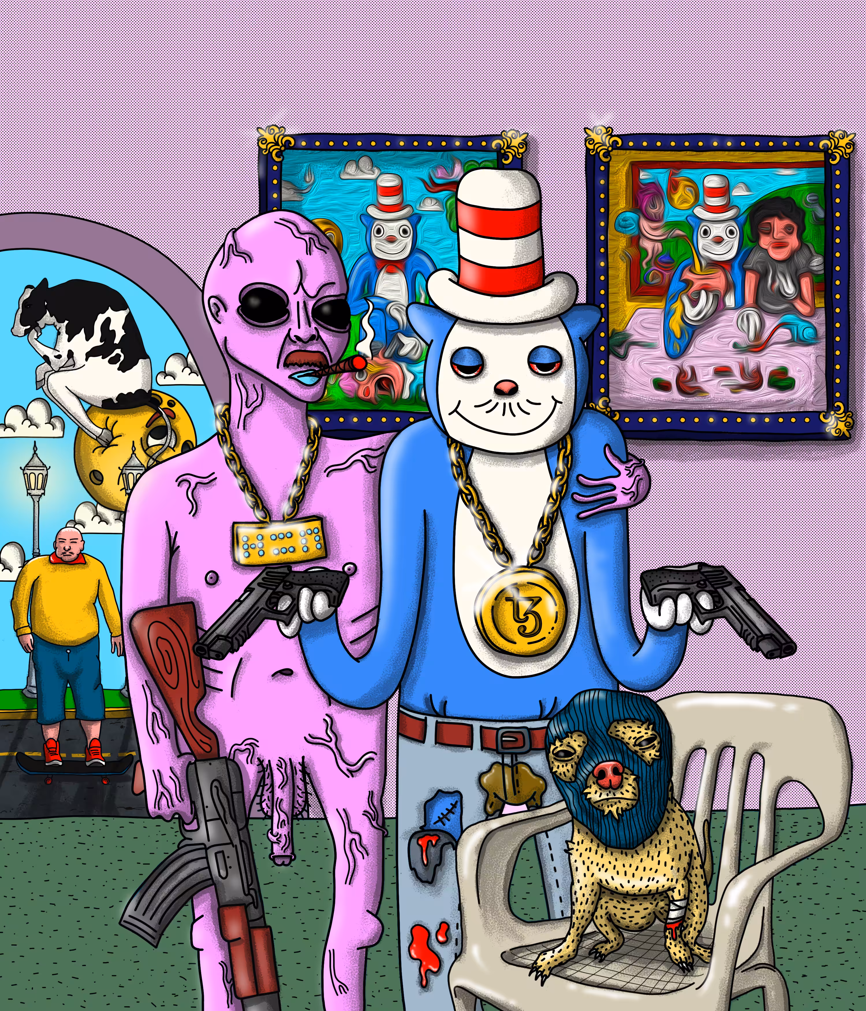 visit to the schizophrenic mansion