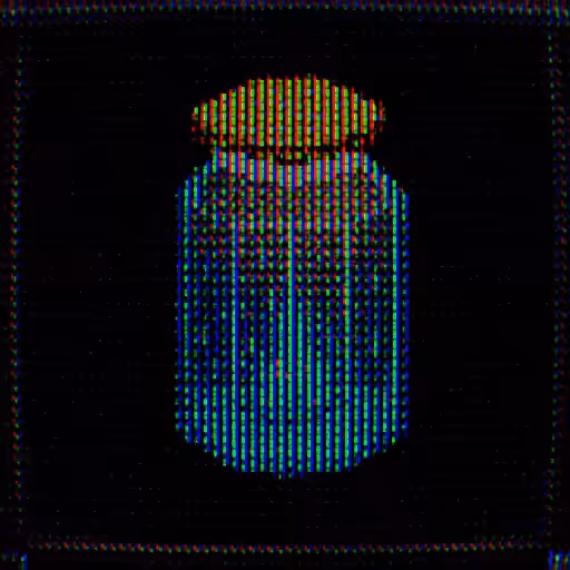 small blue potion