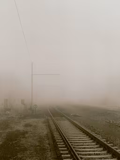 Ordinary places: Misty railroad