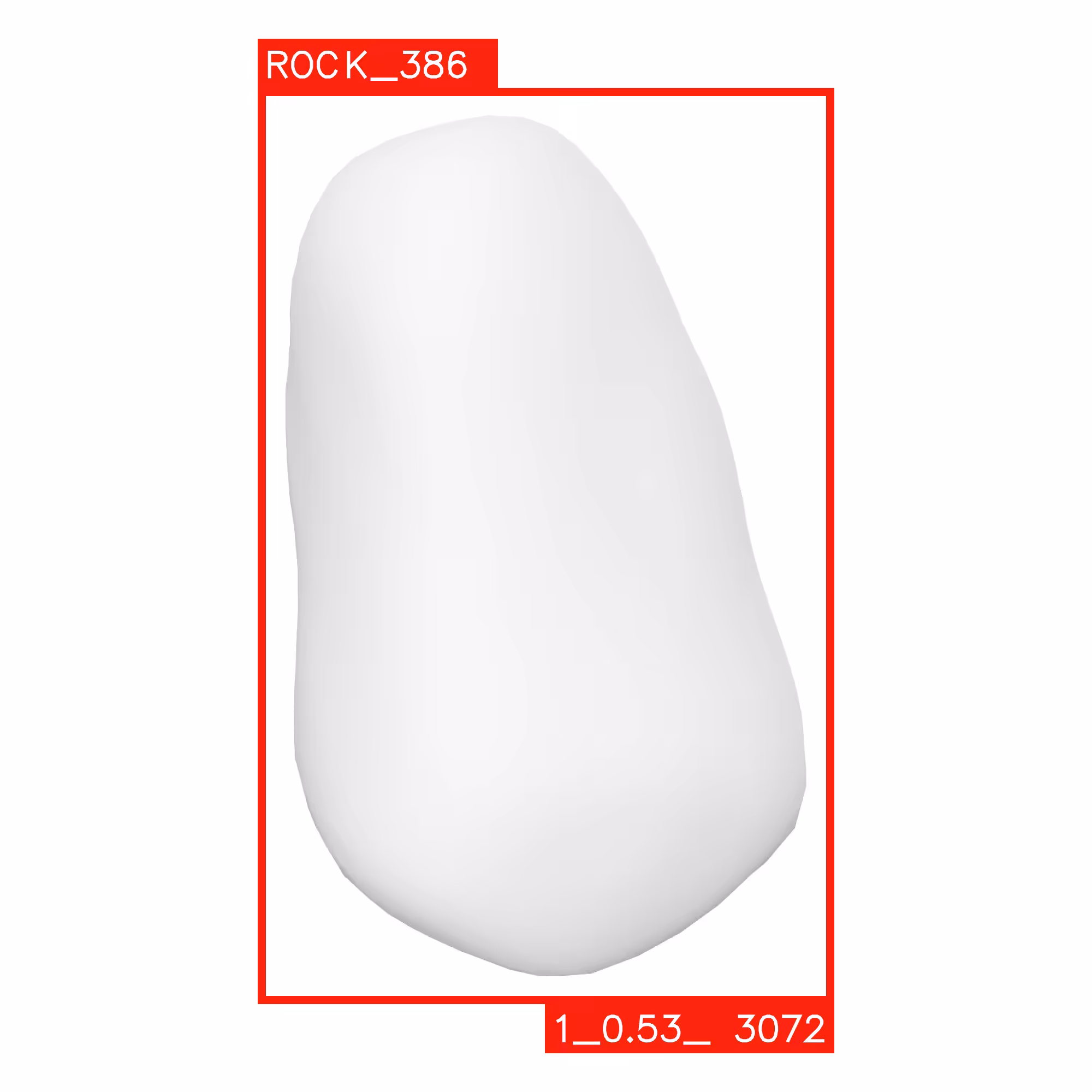 UNSHADED ROCKS: ROCK 386