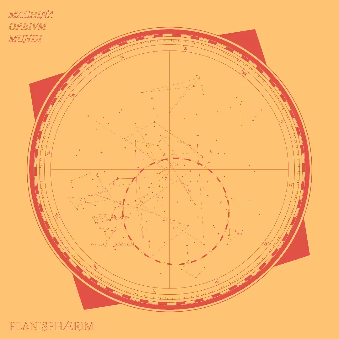 A Fictional Map Of Constellations #74