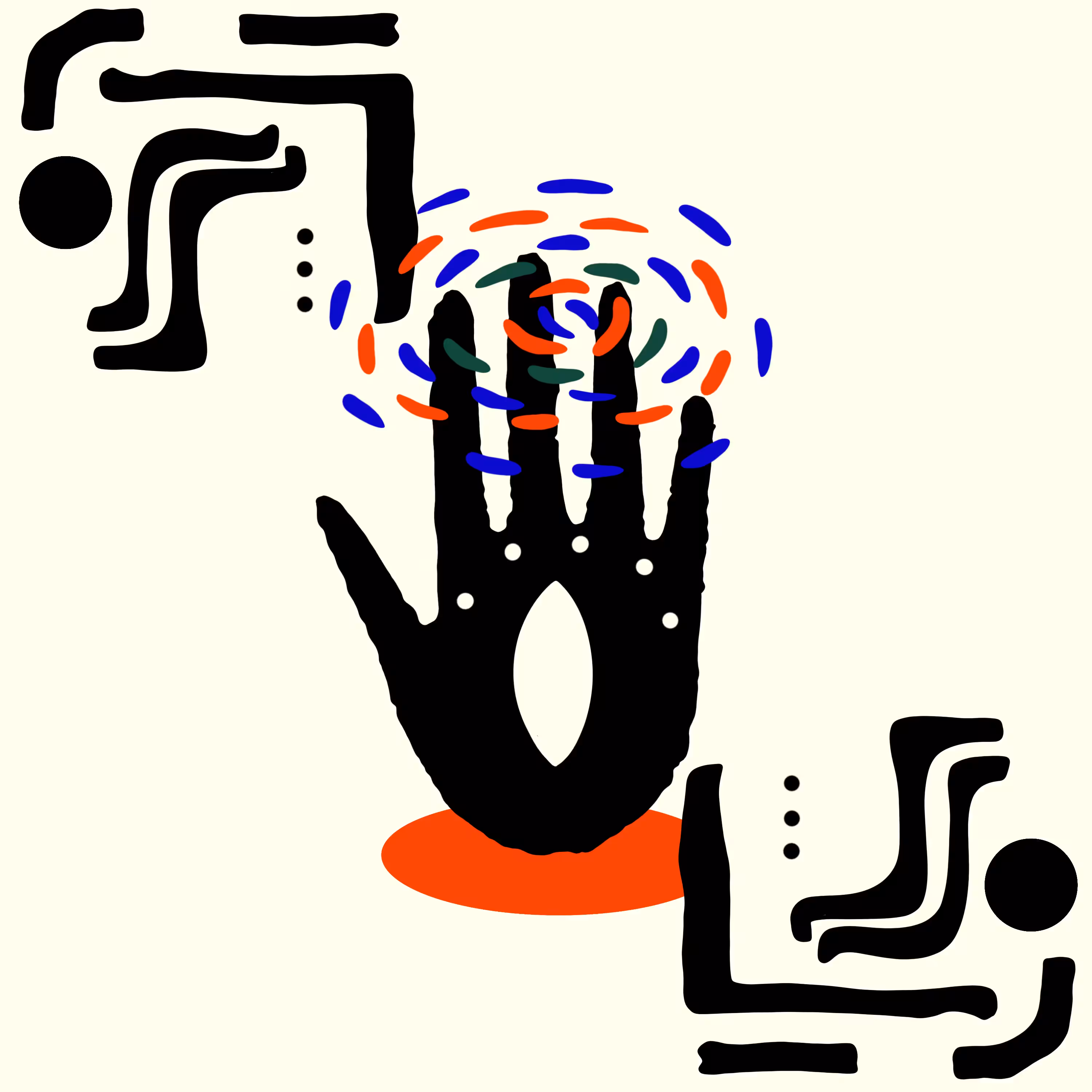 The hand of the weird