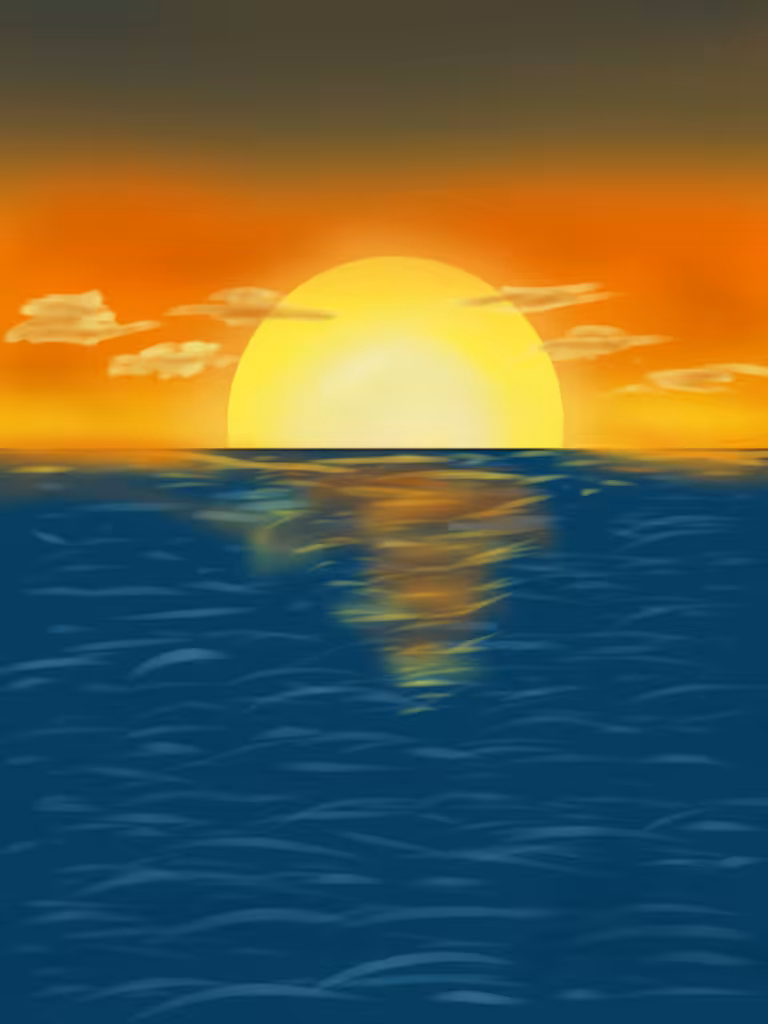 Sunset On the Beach